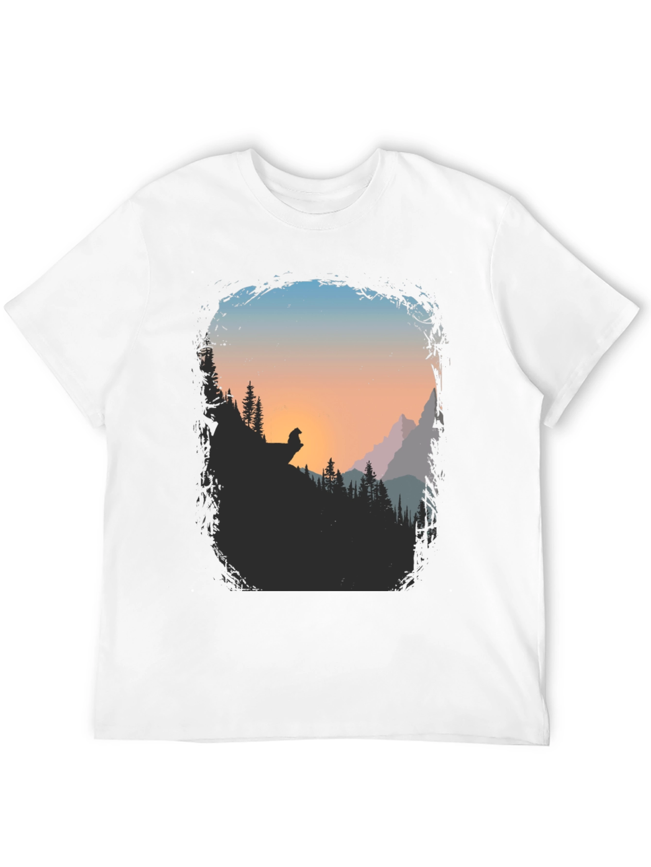 Nature Silhouette Graphic Tee