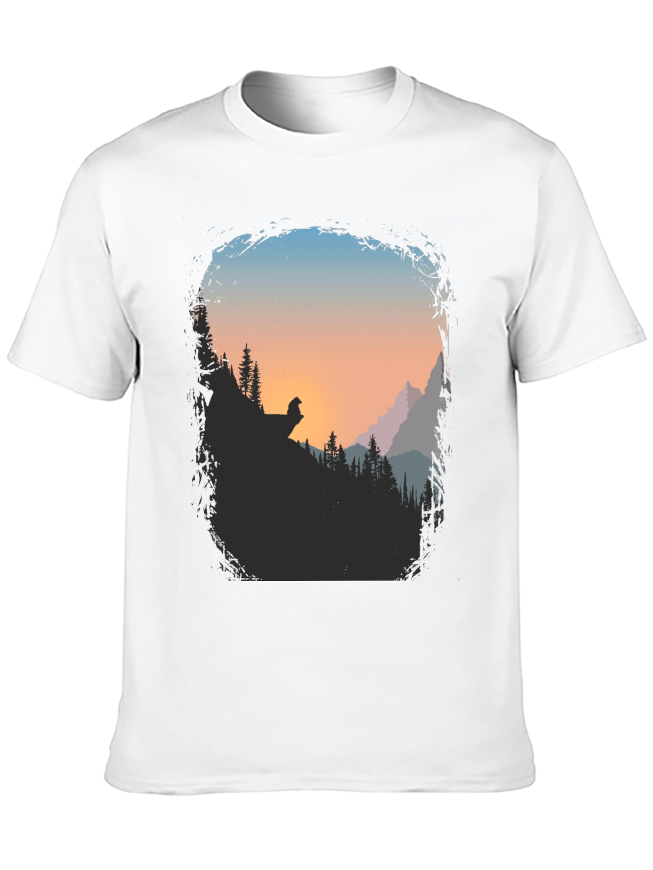Nature Silhouette Graphic Tee