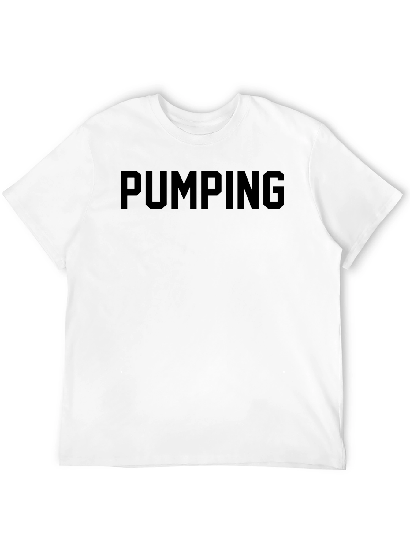 Pumping Black T-Shirt - Gym & Fitness Apparel
