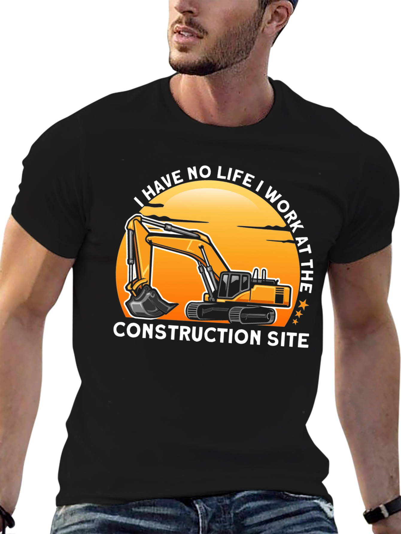 Construction Site Worker T-Shirt