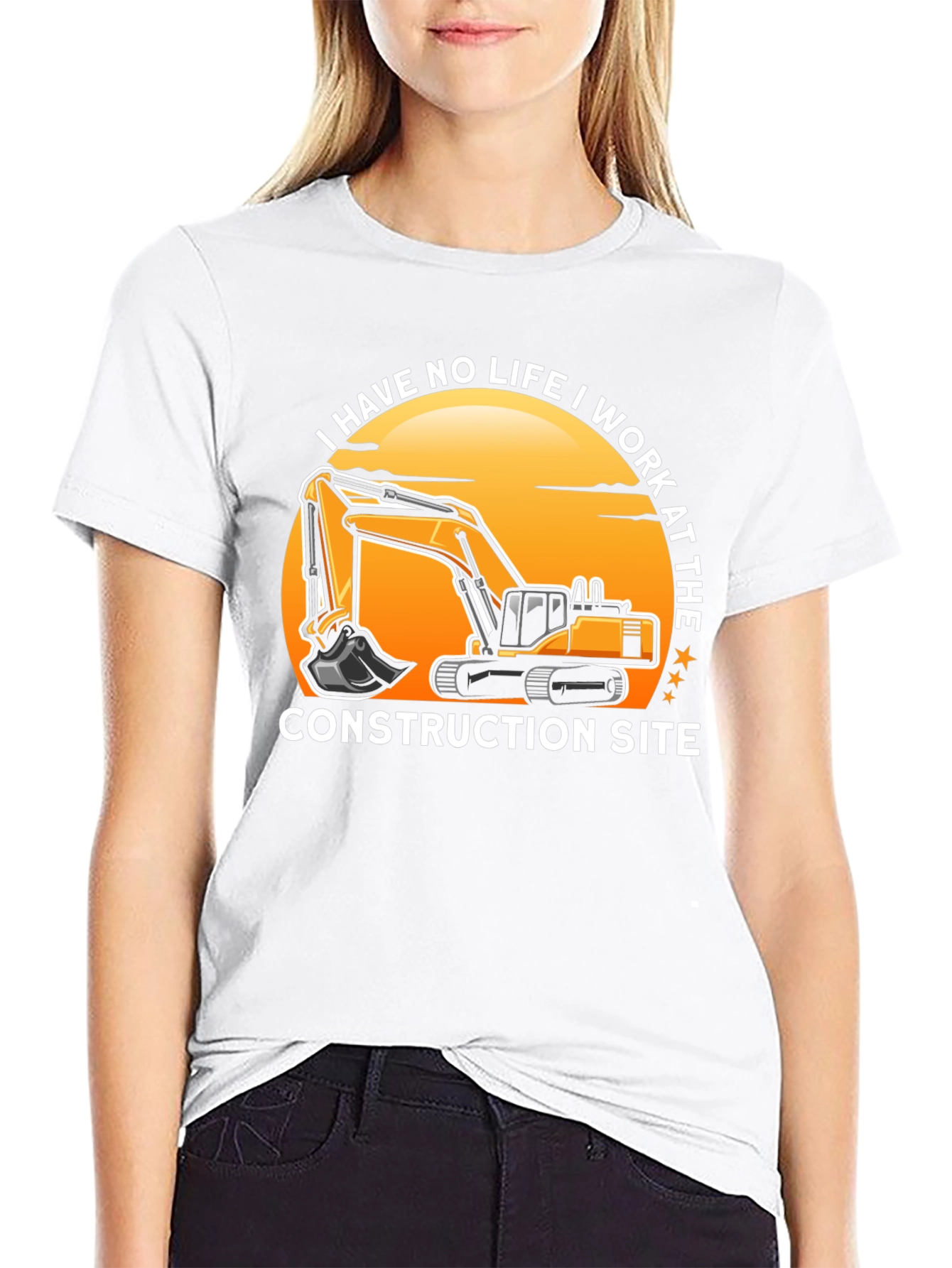Construction Site Worker T-Shirt