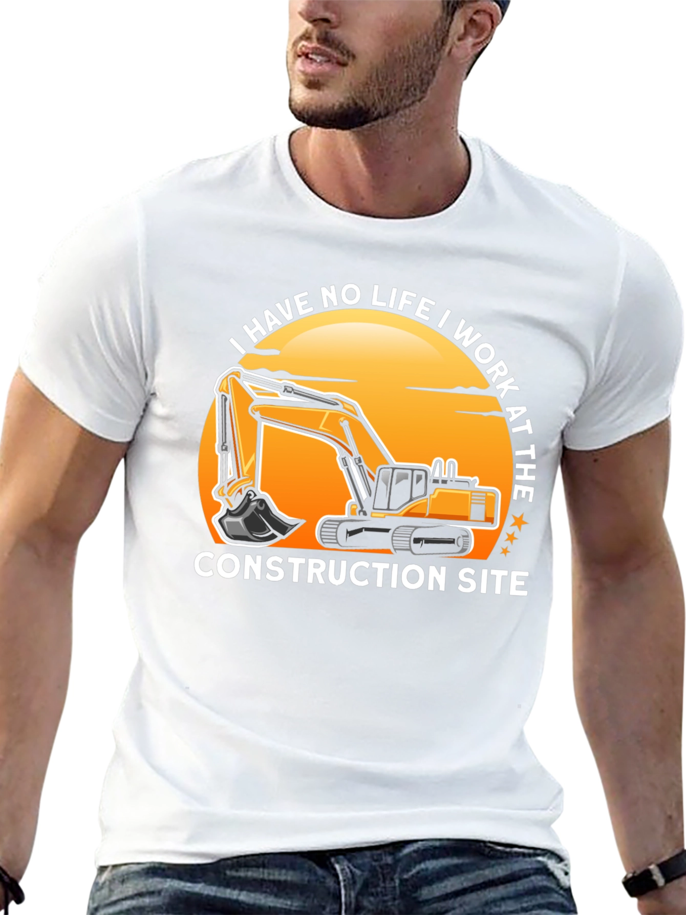 Construction Site Worker T-Shirt