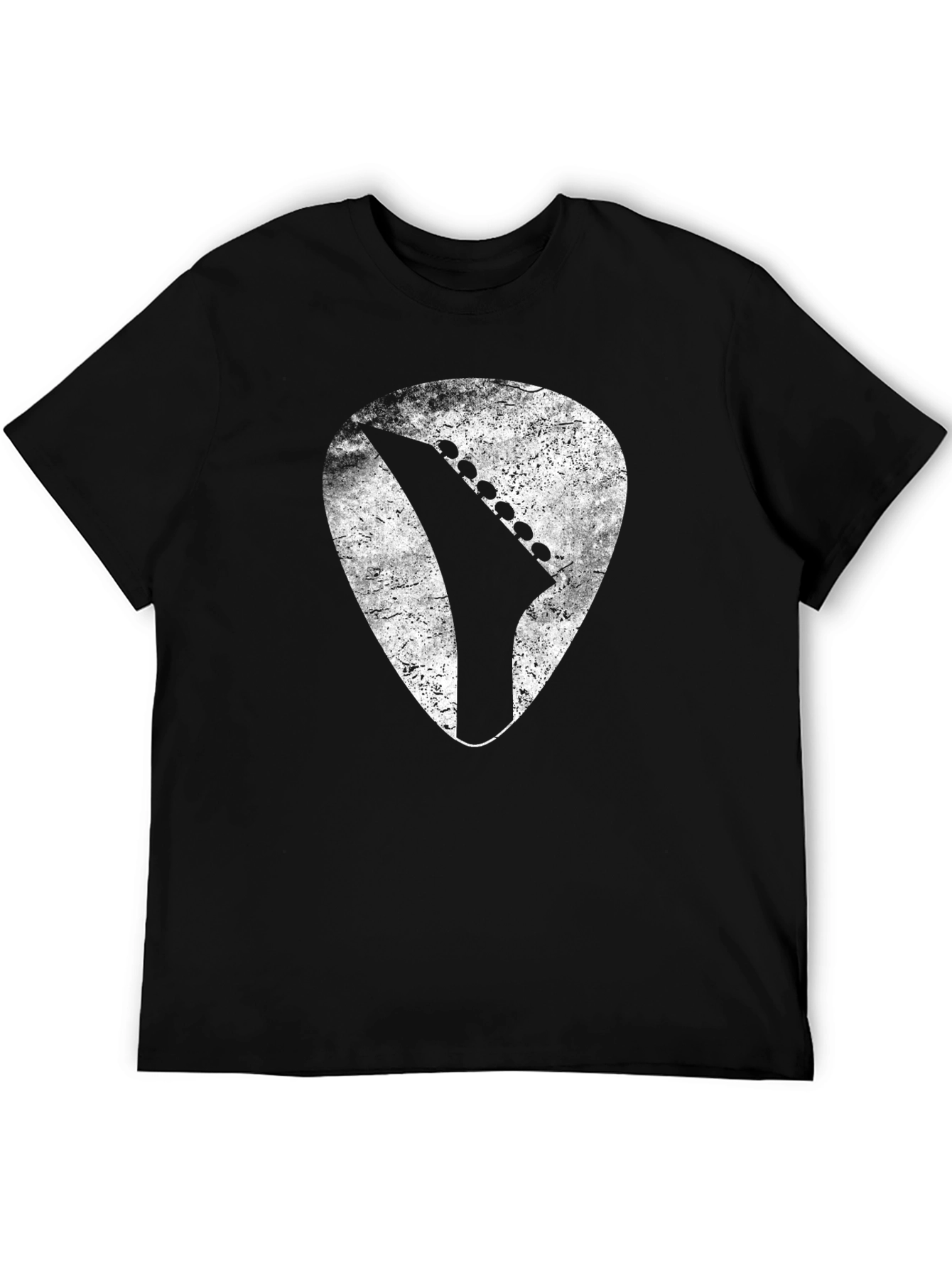 Guitar Pick Headstock T-Shirt - Rock Musician Tee