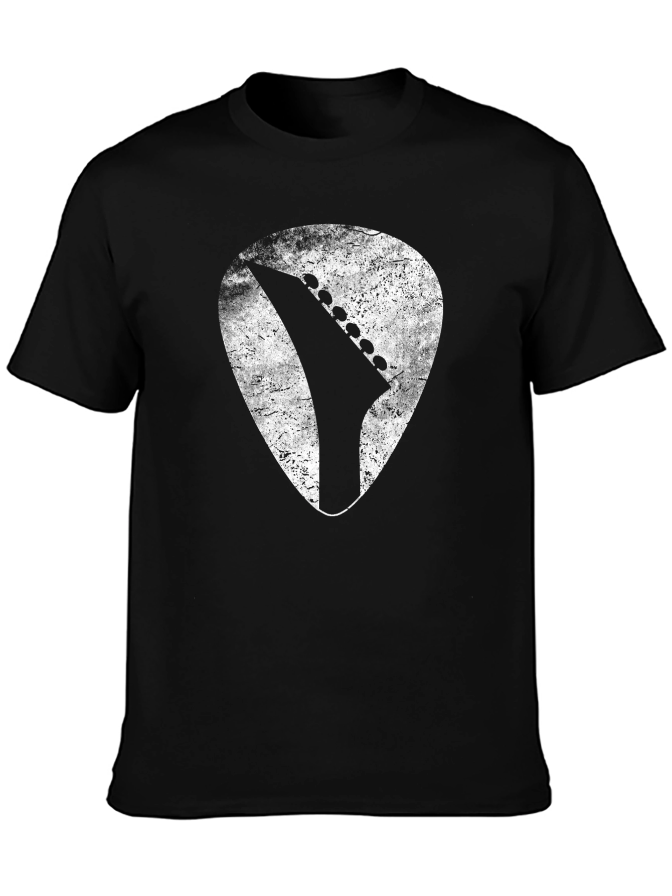 Guitar Pick Headstock T-Shirt - Rock Musician Tee