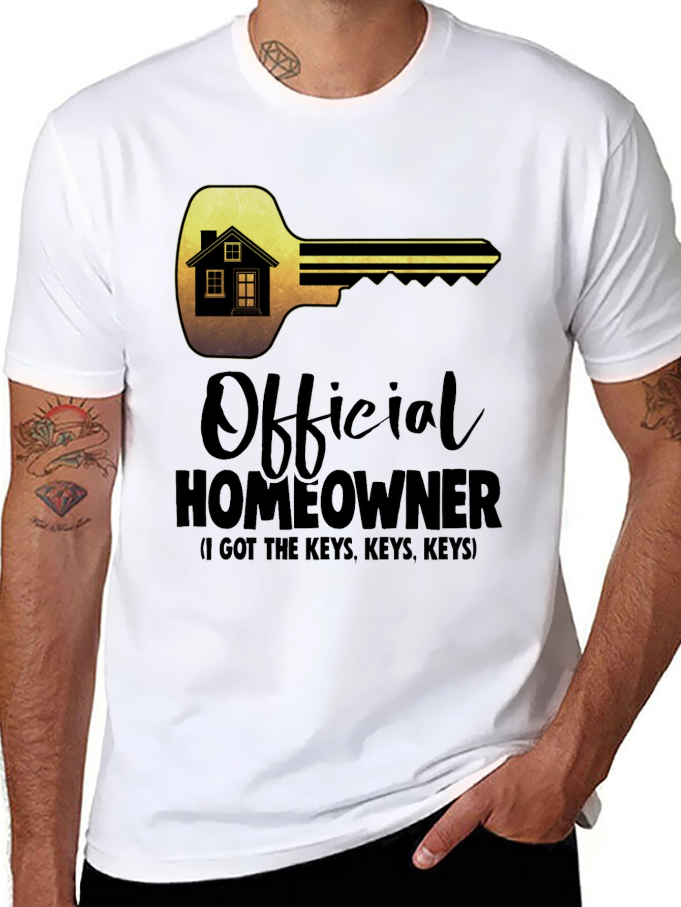 Official Homeowner T-Shirt - Key to Happiness