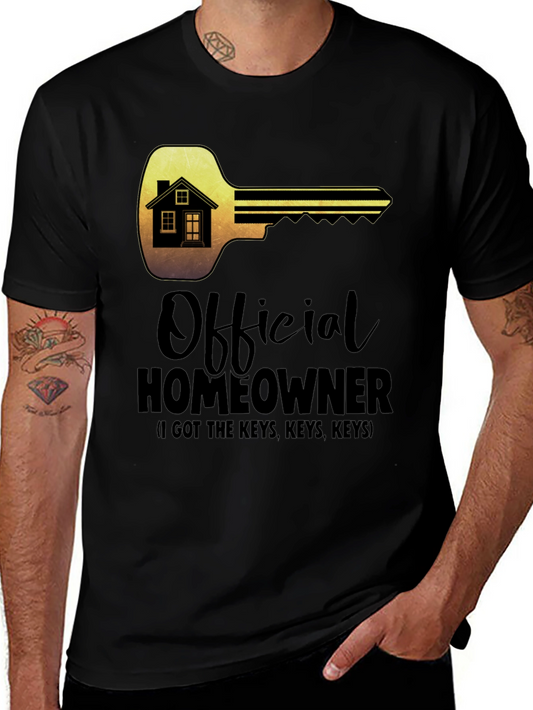 Official Homeowner T-Shirt - Key to Happiness