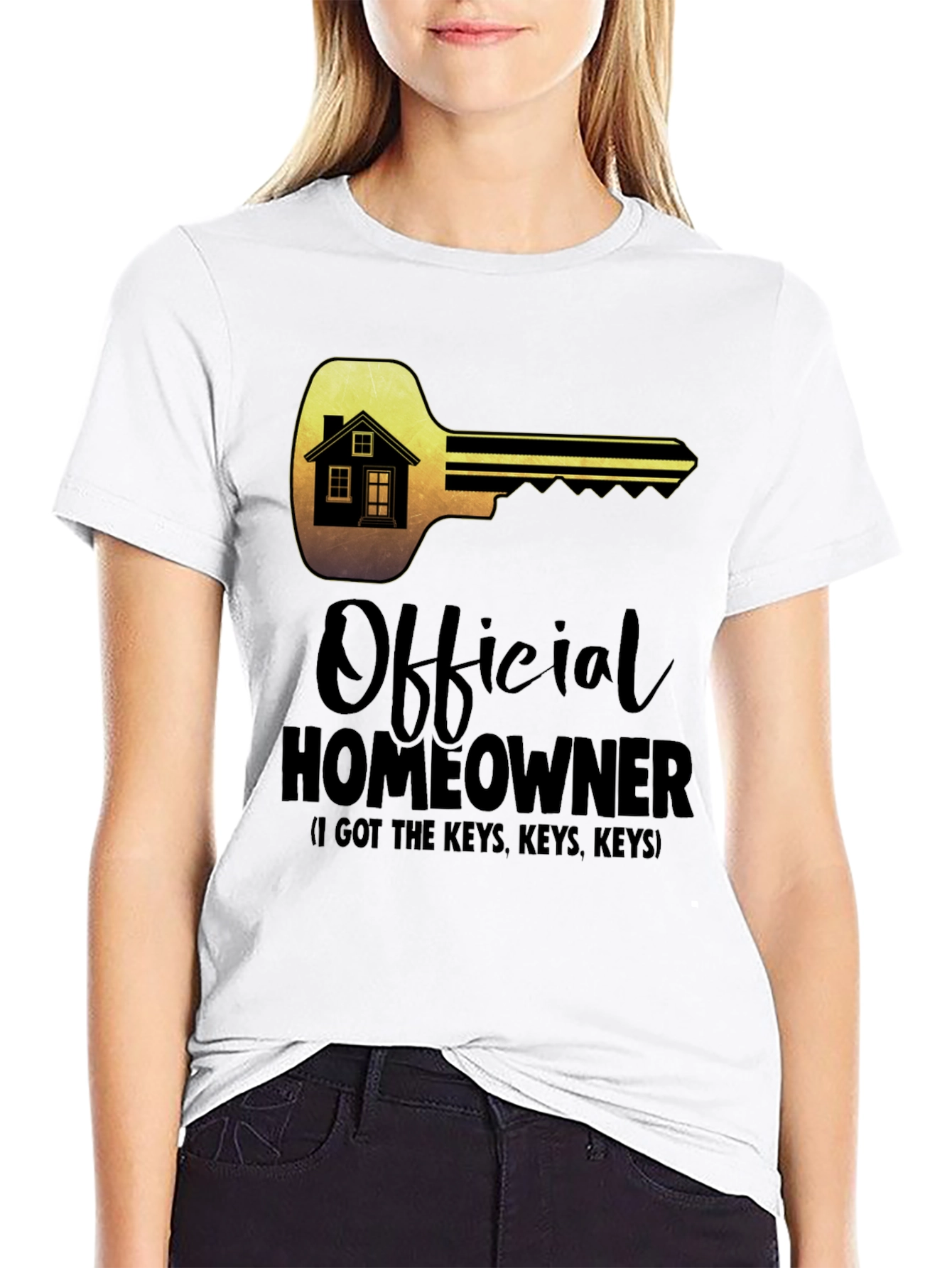 Official Homeowner T-Shirt - Key to Happiness