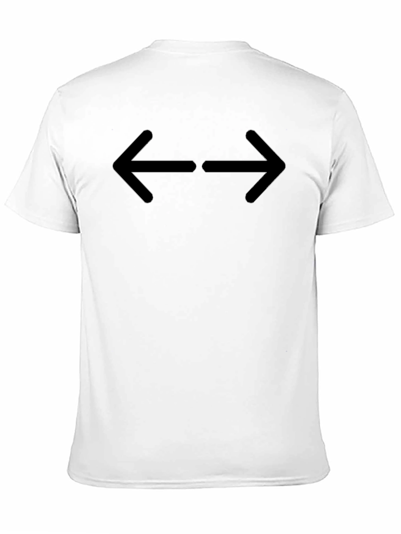 Directional Arrow Graphic Tee - Black