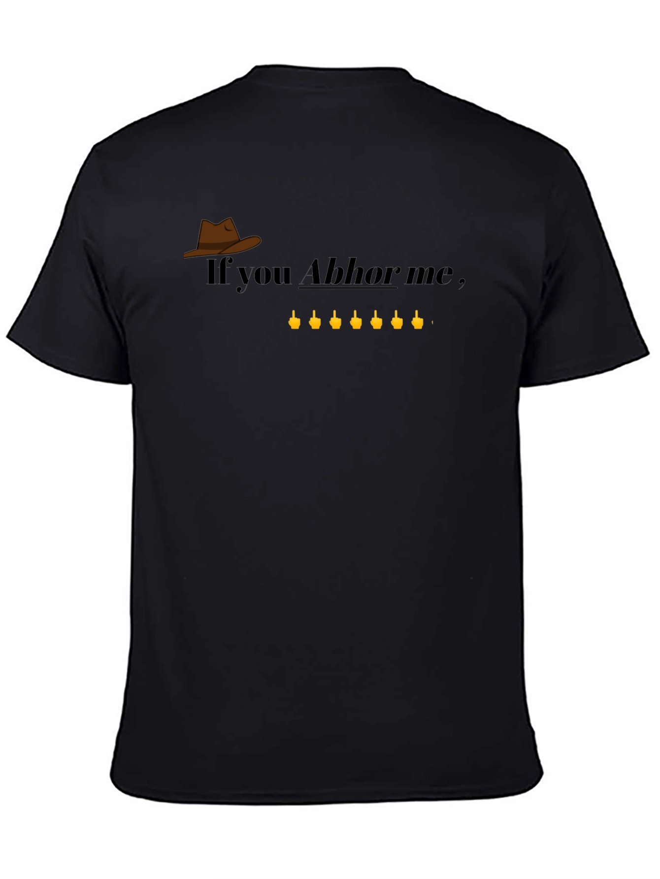 Abhor Me Graphic T-Shirt