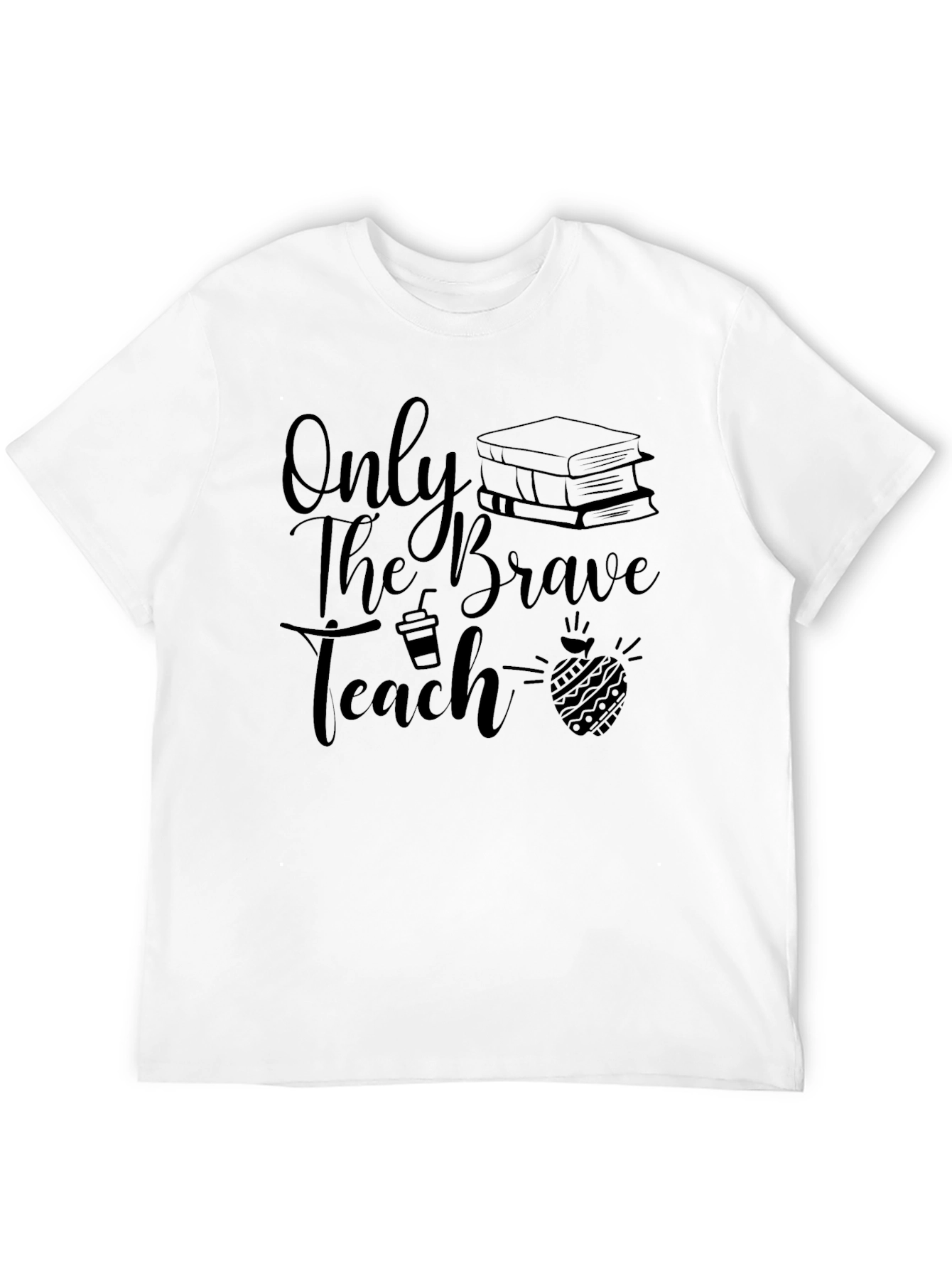 Brave Teacher Graphic Tee