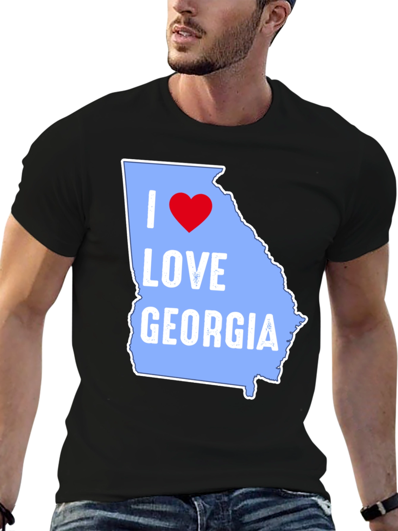 I Love Georgia State Pride T-Shirt
