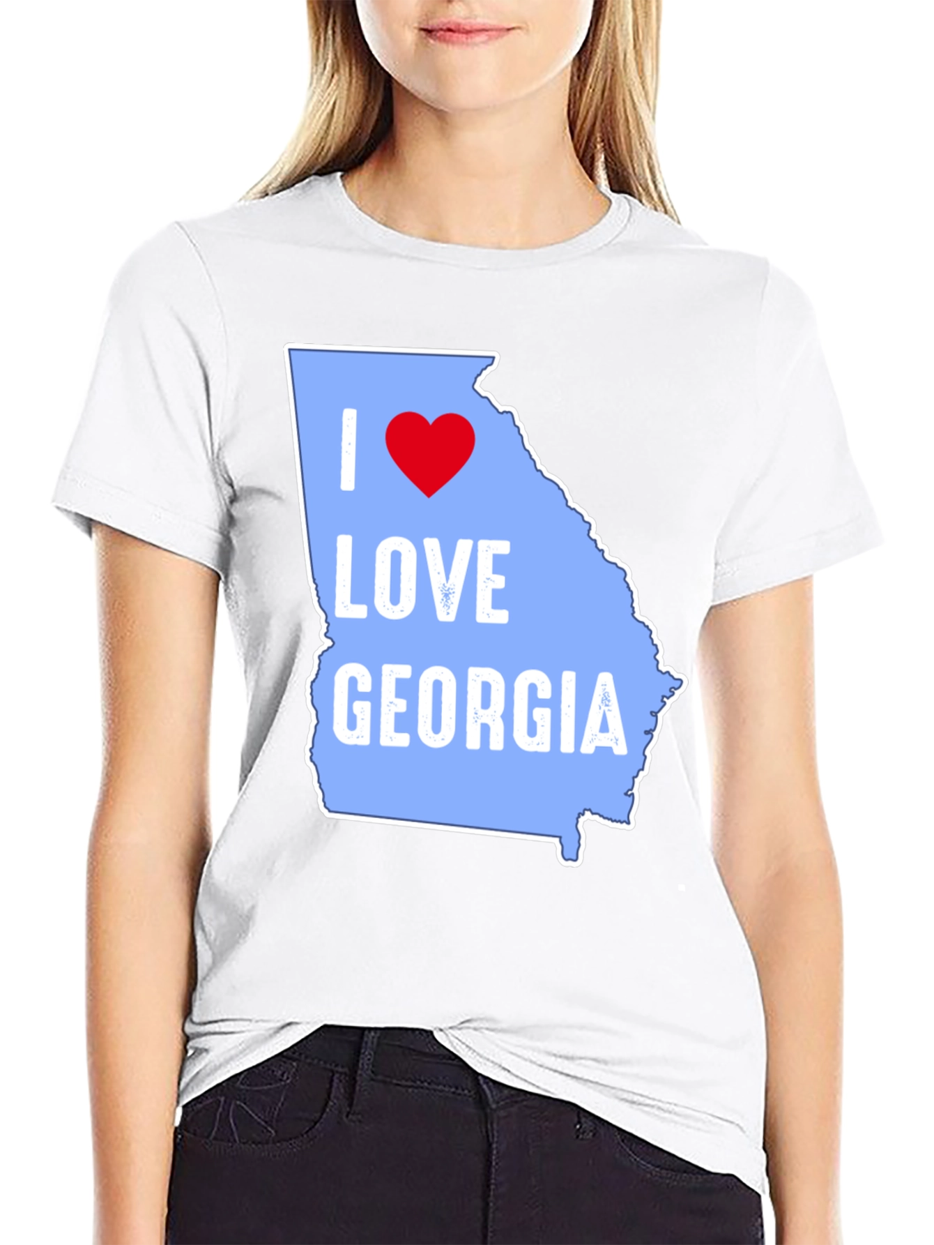 I Love Georgia State Pride T-Shirt
