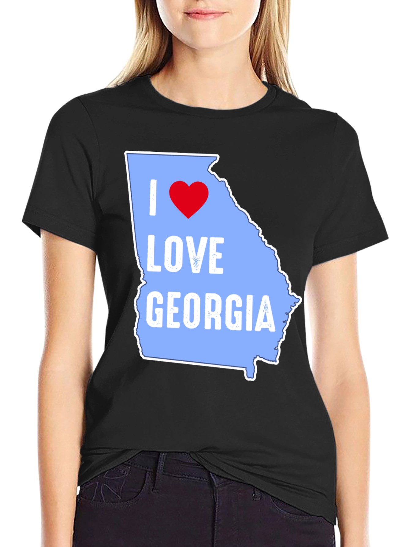 I Love Georgia State Pride T-Shirt