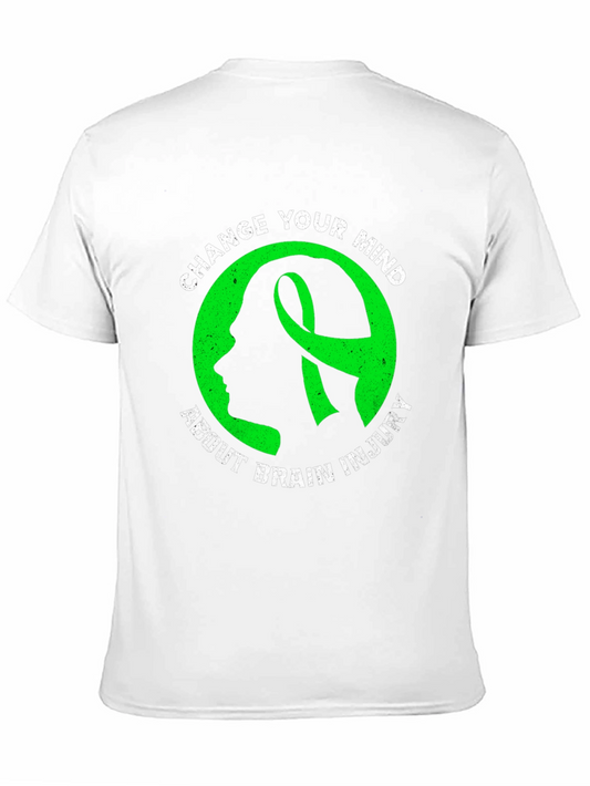 Change Your Mind About Brain Injury Awareness T-Shirt