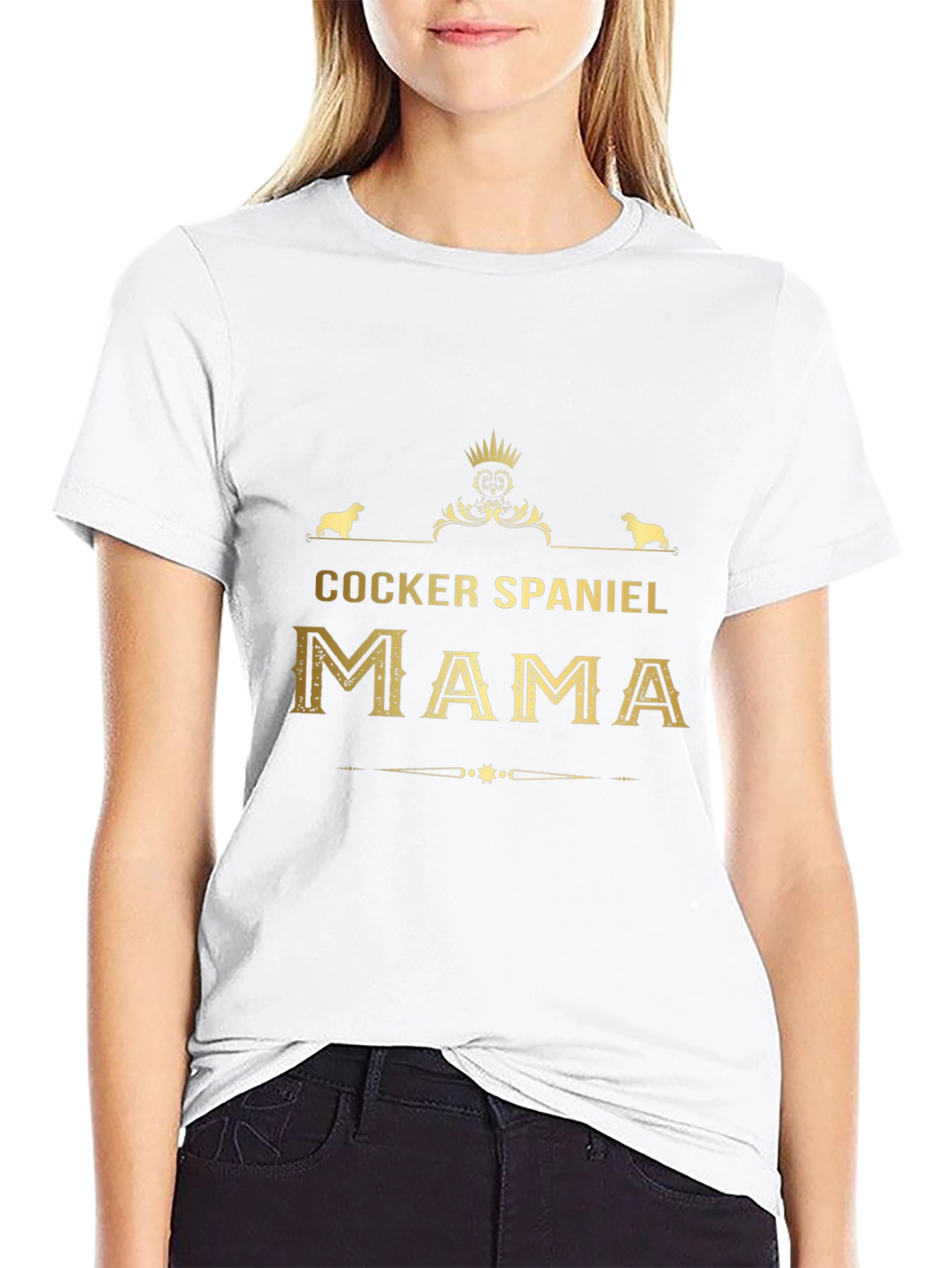 Cocker Spaniel Mama Tee - Dog Lovers Shirt