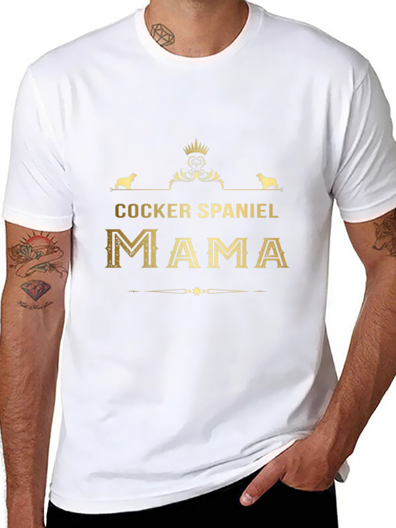 Cocker Spaniel Mama Tee - Dog Lovers Shirt