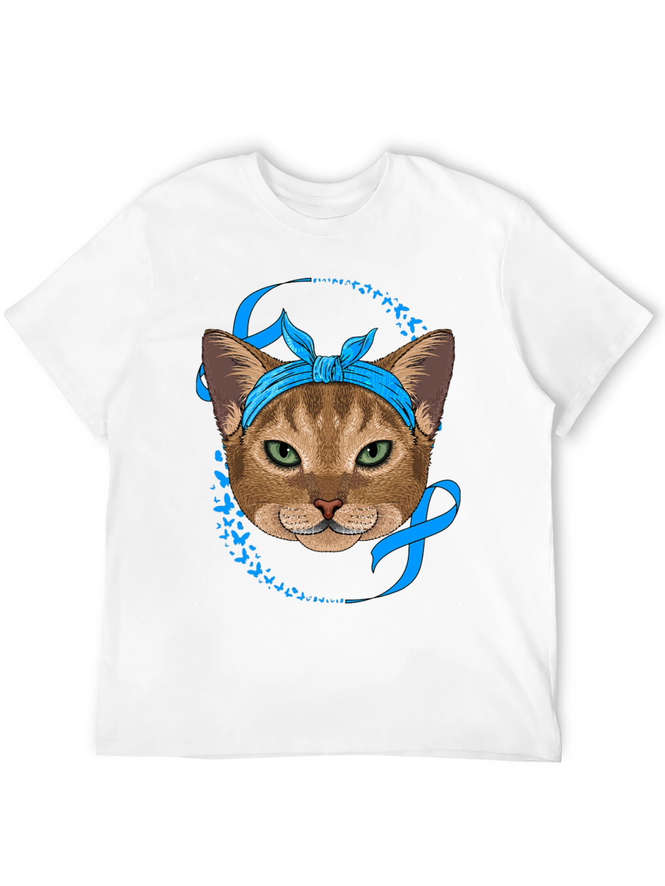 Cat Bandana T-Shirt - Awareness Design