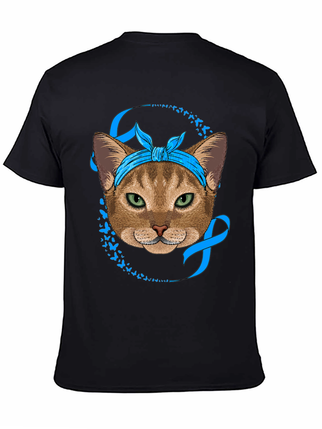 Cat Bandana T-Shirt - Awareness Design