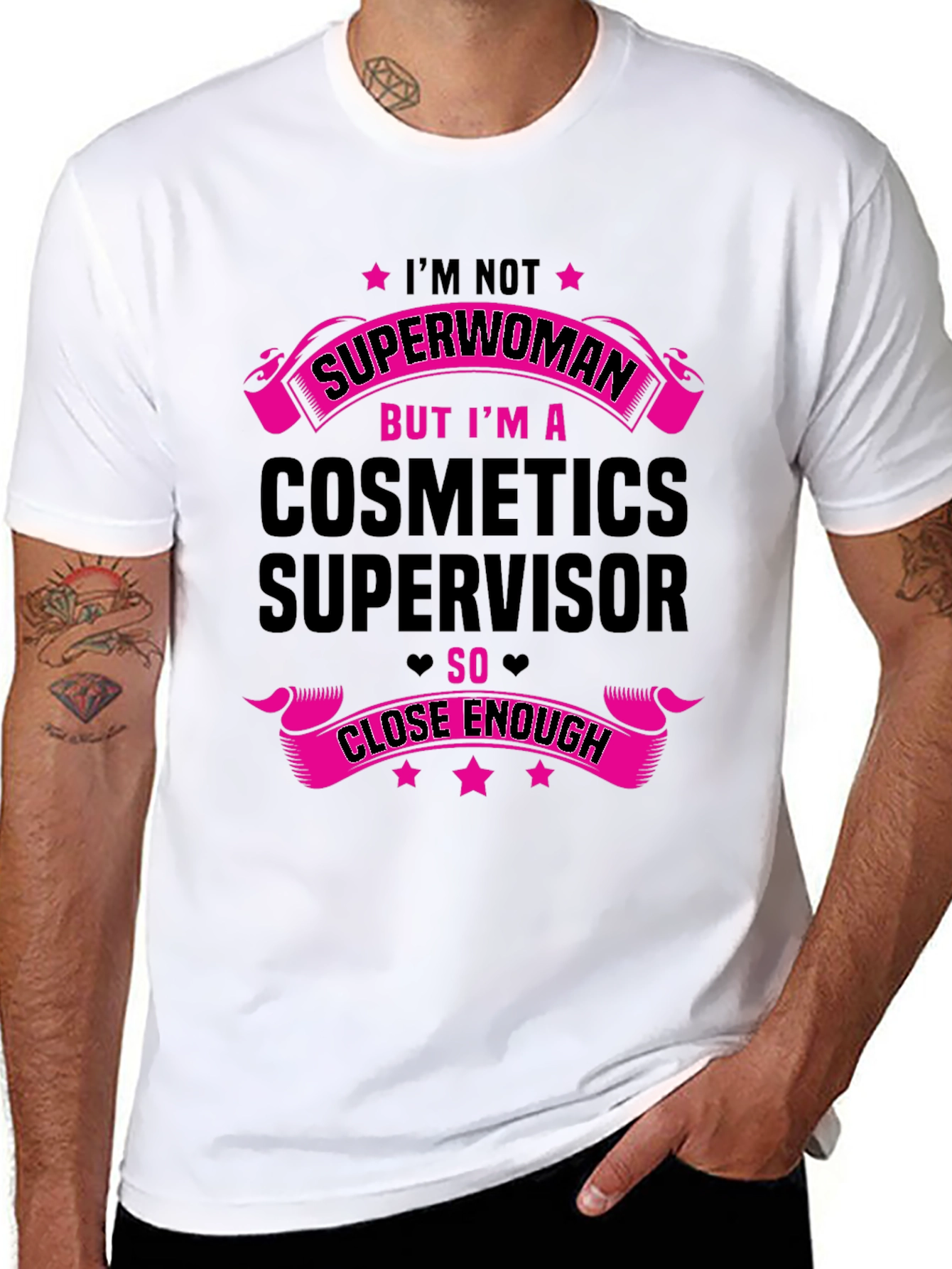 Cosmetics Supervisor T-Shirt - Funny Job Pride Tee