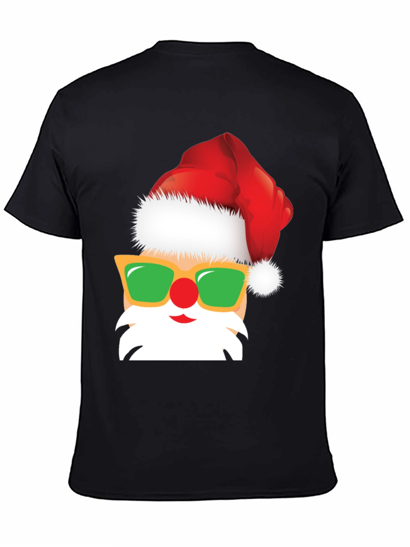 Cool Santa Graphic Tee - Holiday Fun!