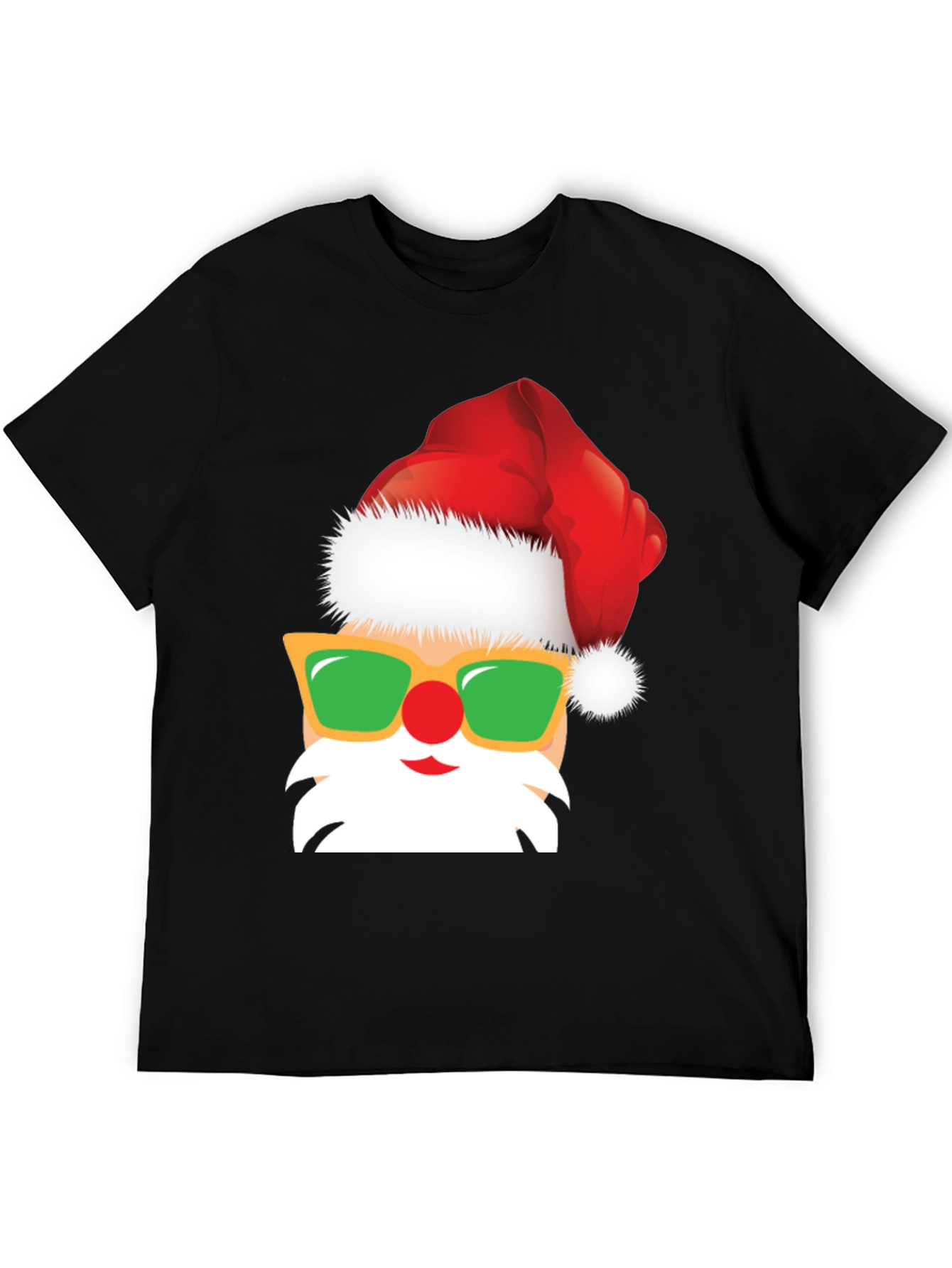 Cool Santa Graphic Tee - Holiday Fun!
