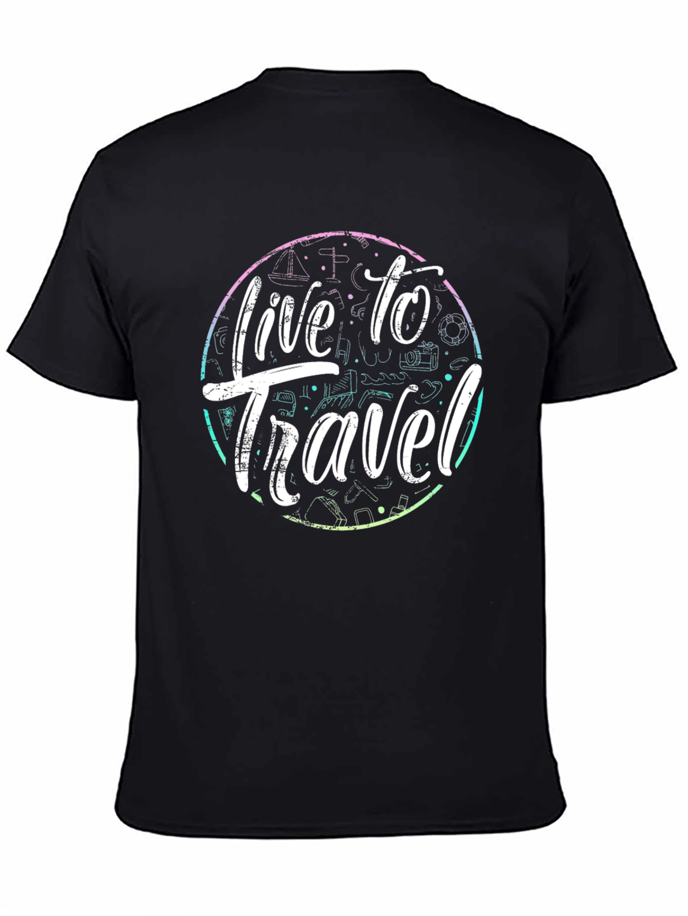 Live to Travel Graphic Tee - Adventure Ready!
