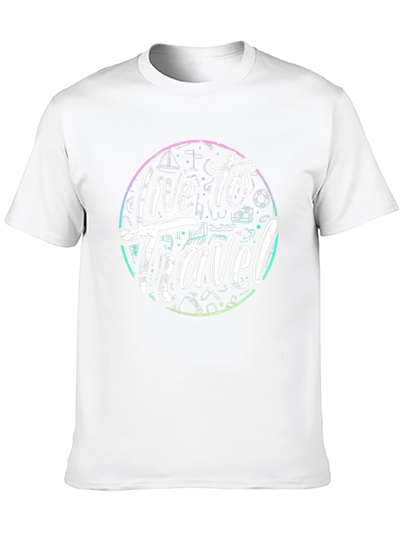 Live to Travel Graphic Tee - Adventure Ready!