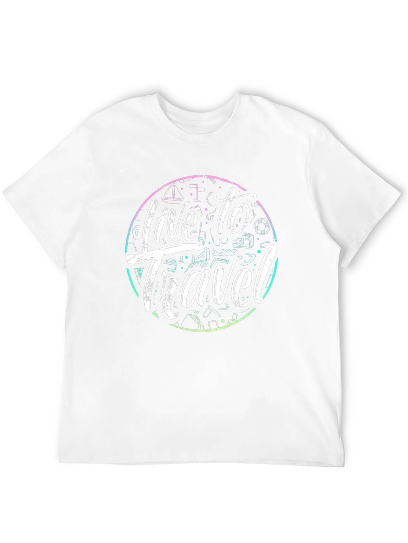 Live to Travel Graphic Tee - Adventure Ready!