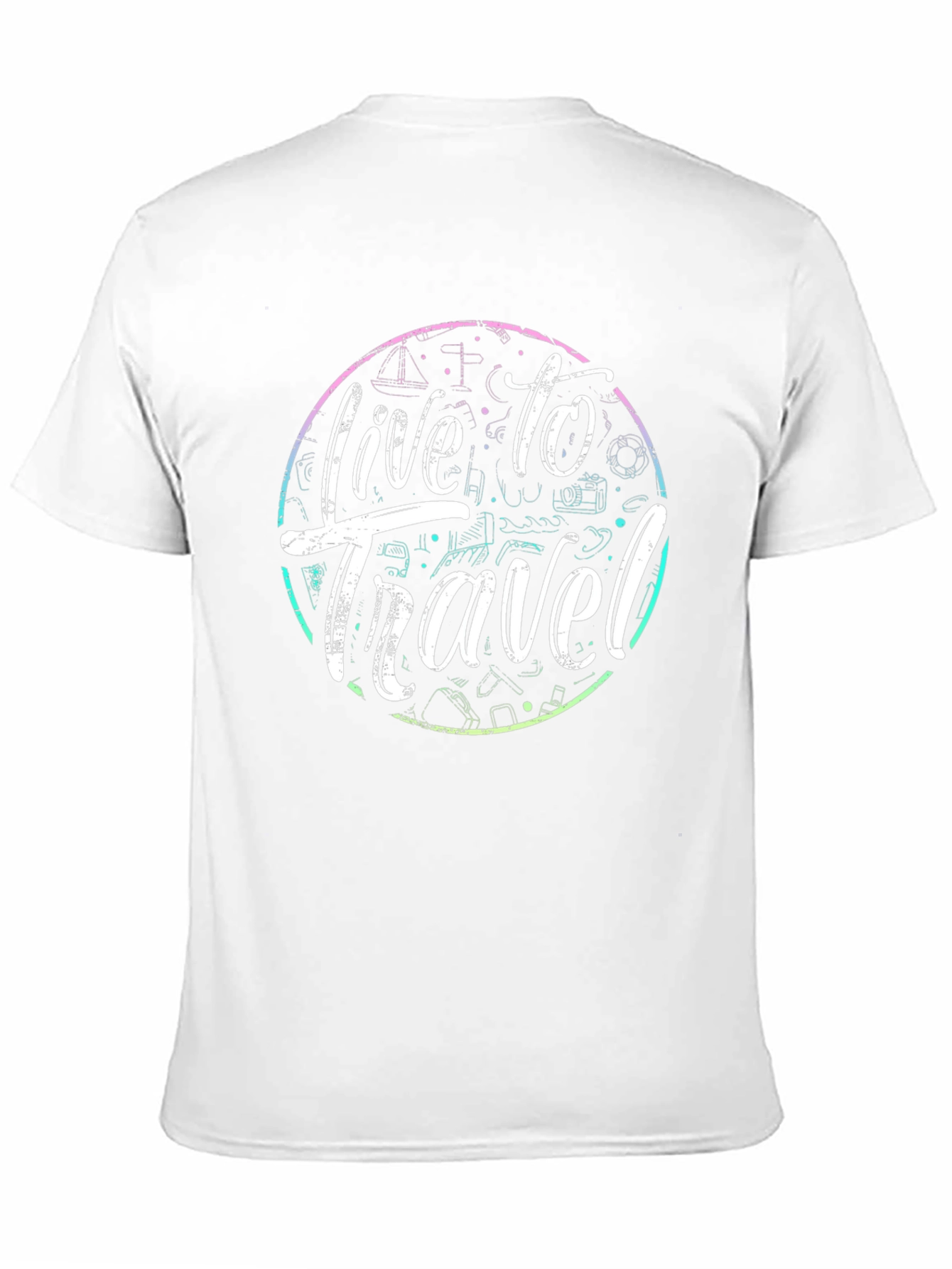 Live to Travel Graphic Tee - Adventure Ready!