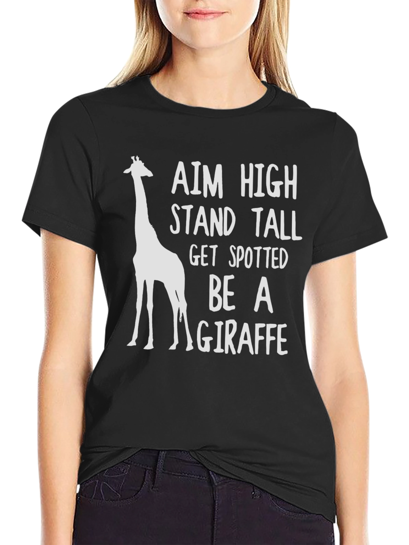 Aim High Giraffe T-Shirt
