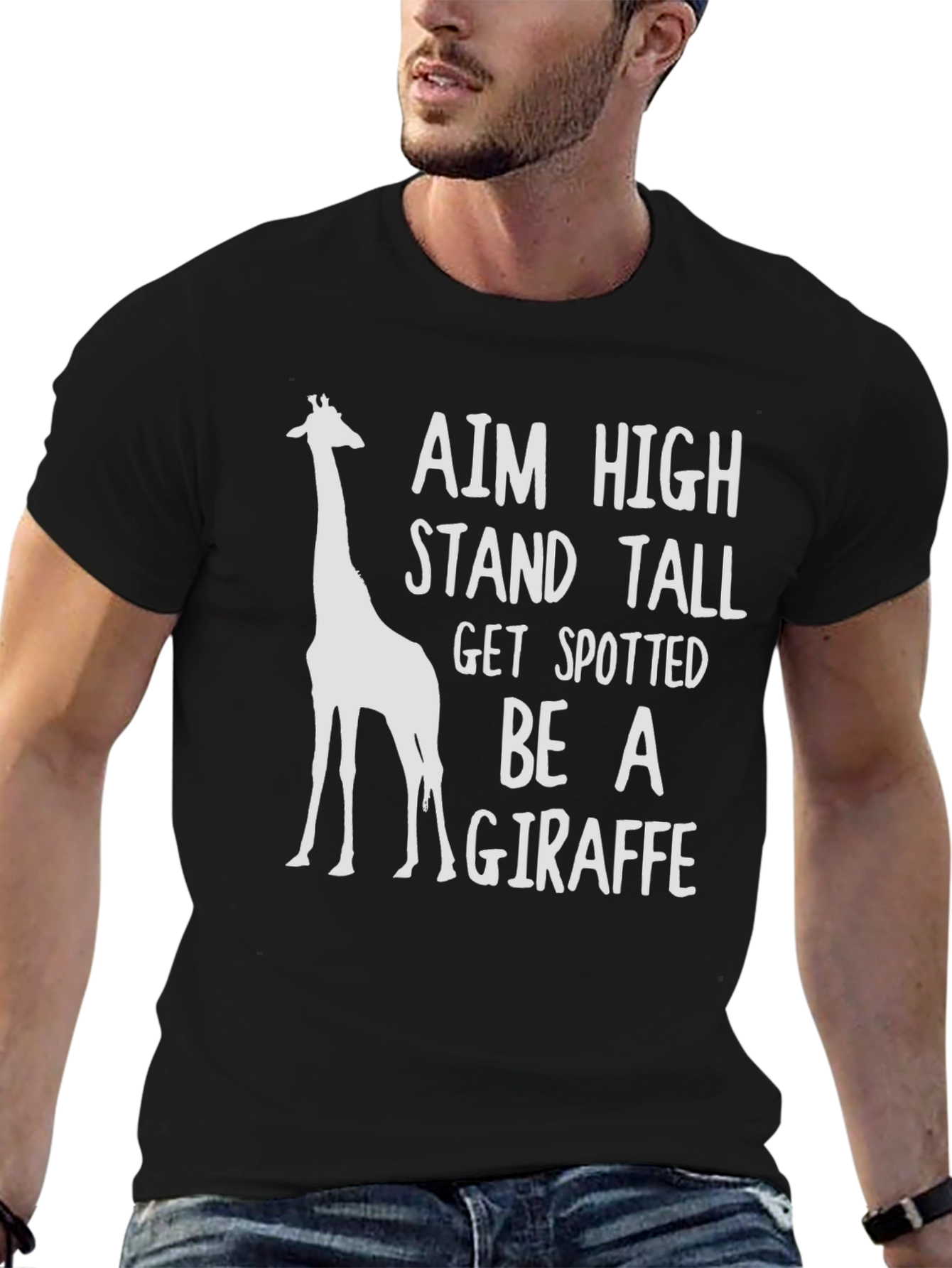 Aim High Giraffe T-Shirt