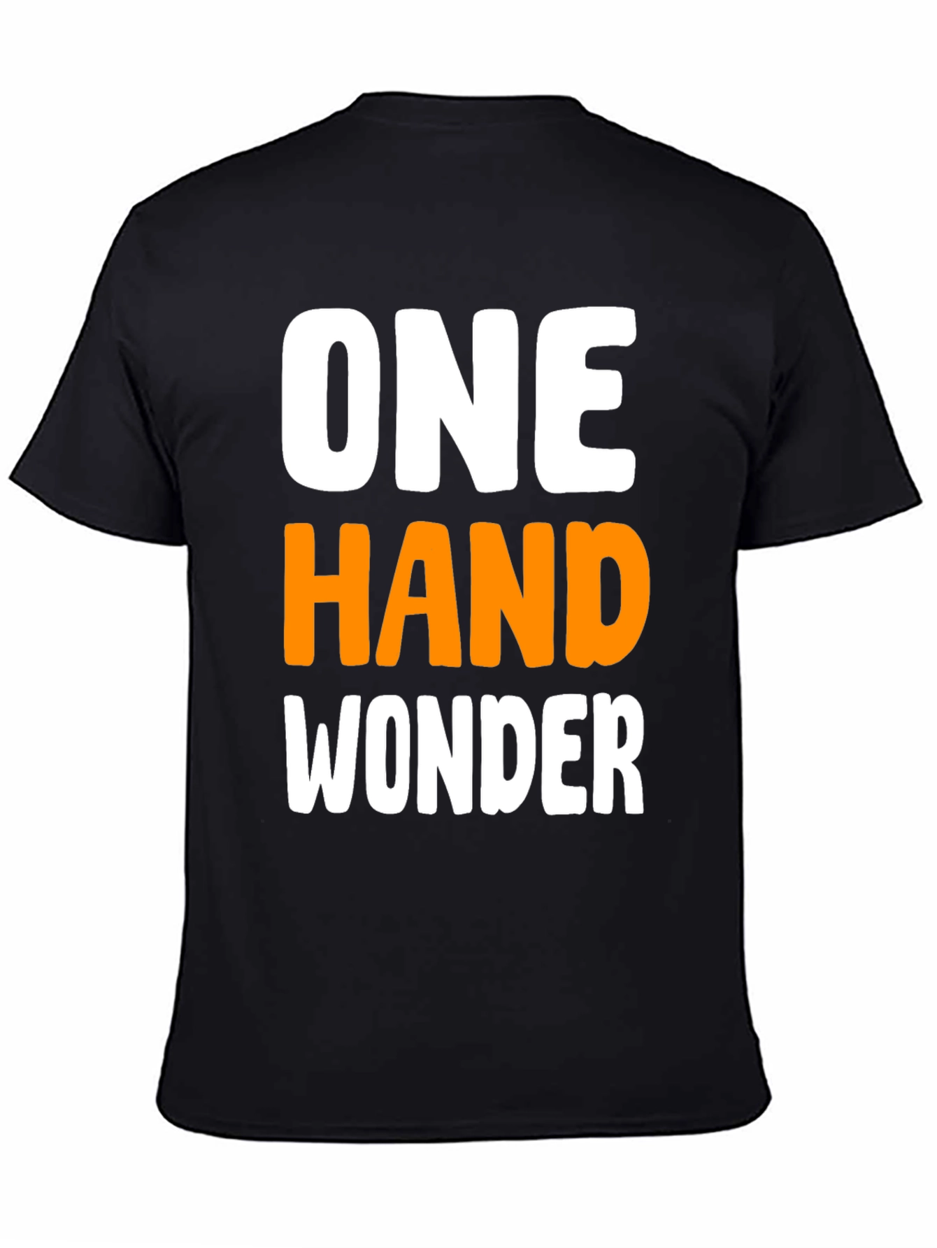 One Hand Wonder Graphic T-Shirt - Black