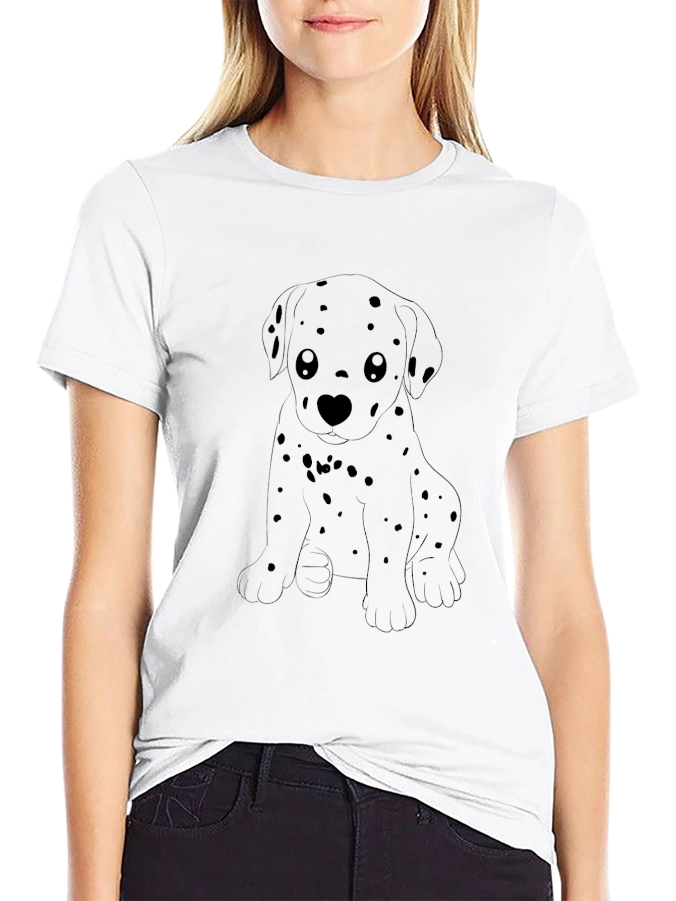 Dog Graphic Tee - Soft Cotton Blend