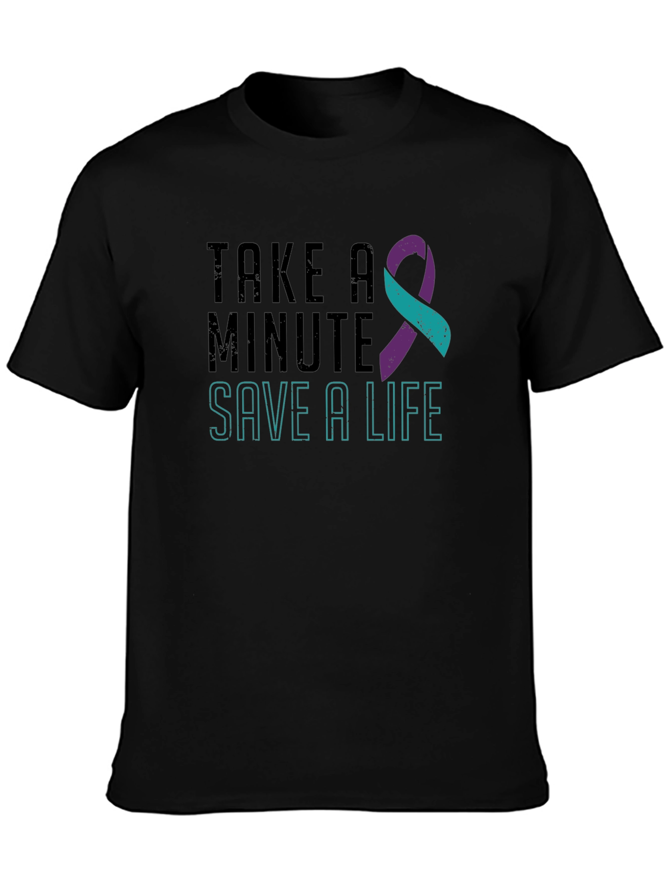 Take a Minute Save a Life Suicide Awareness T-Shirt