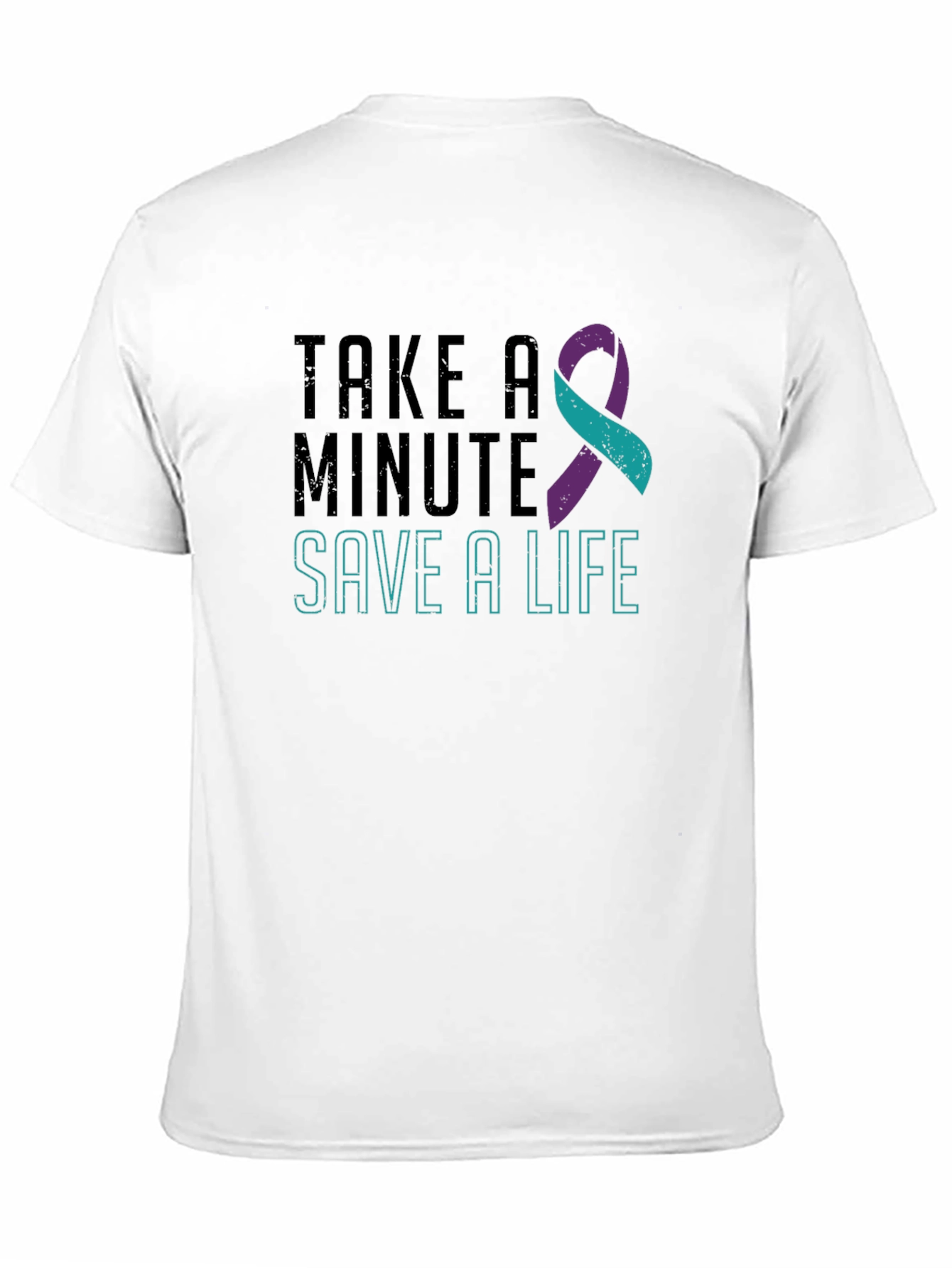 Take a Minute Save a Life Suicide Awareness T-Shirt
