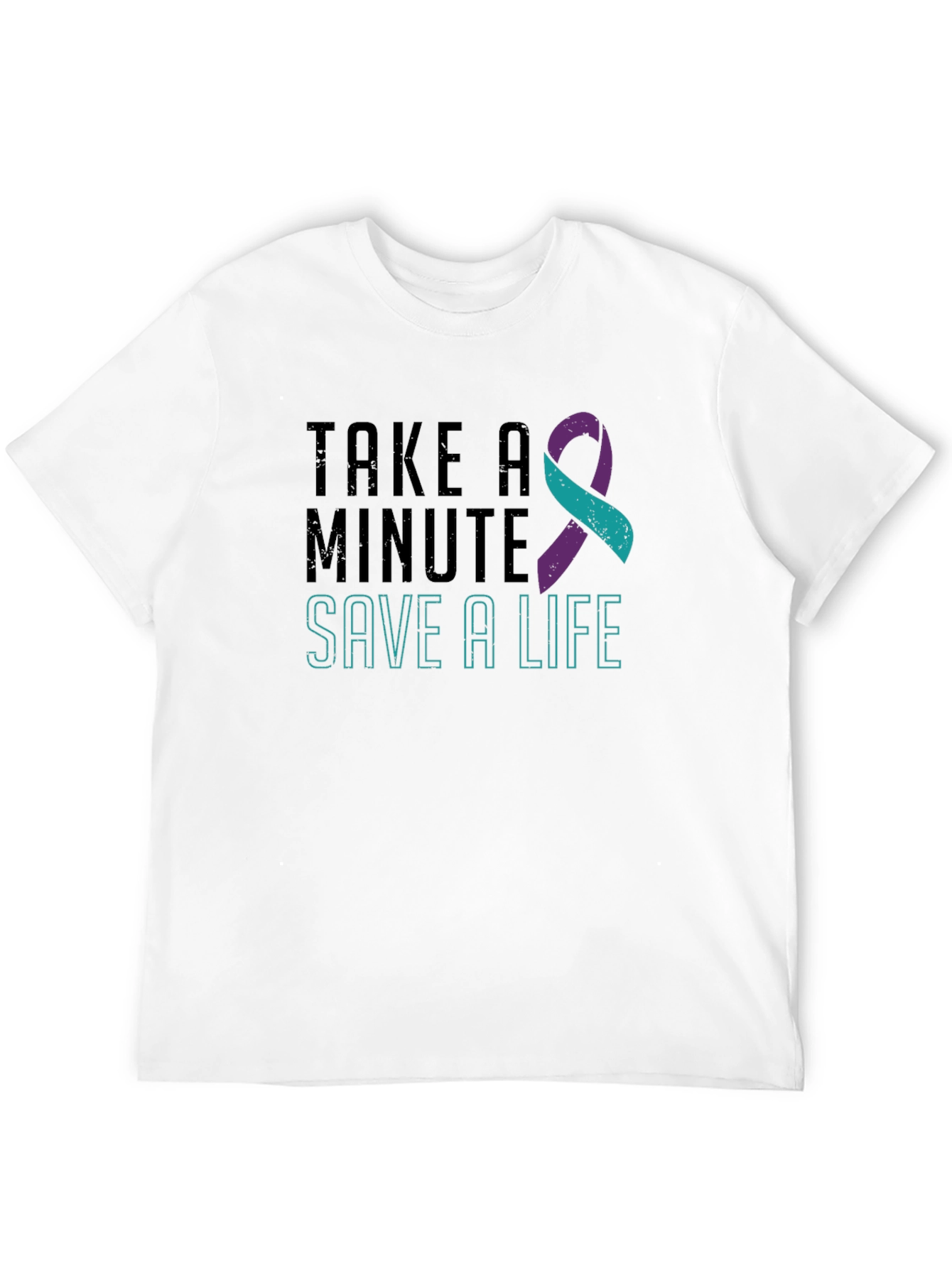Take a Minute Save a Life Suicide Awareness T-Shirt