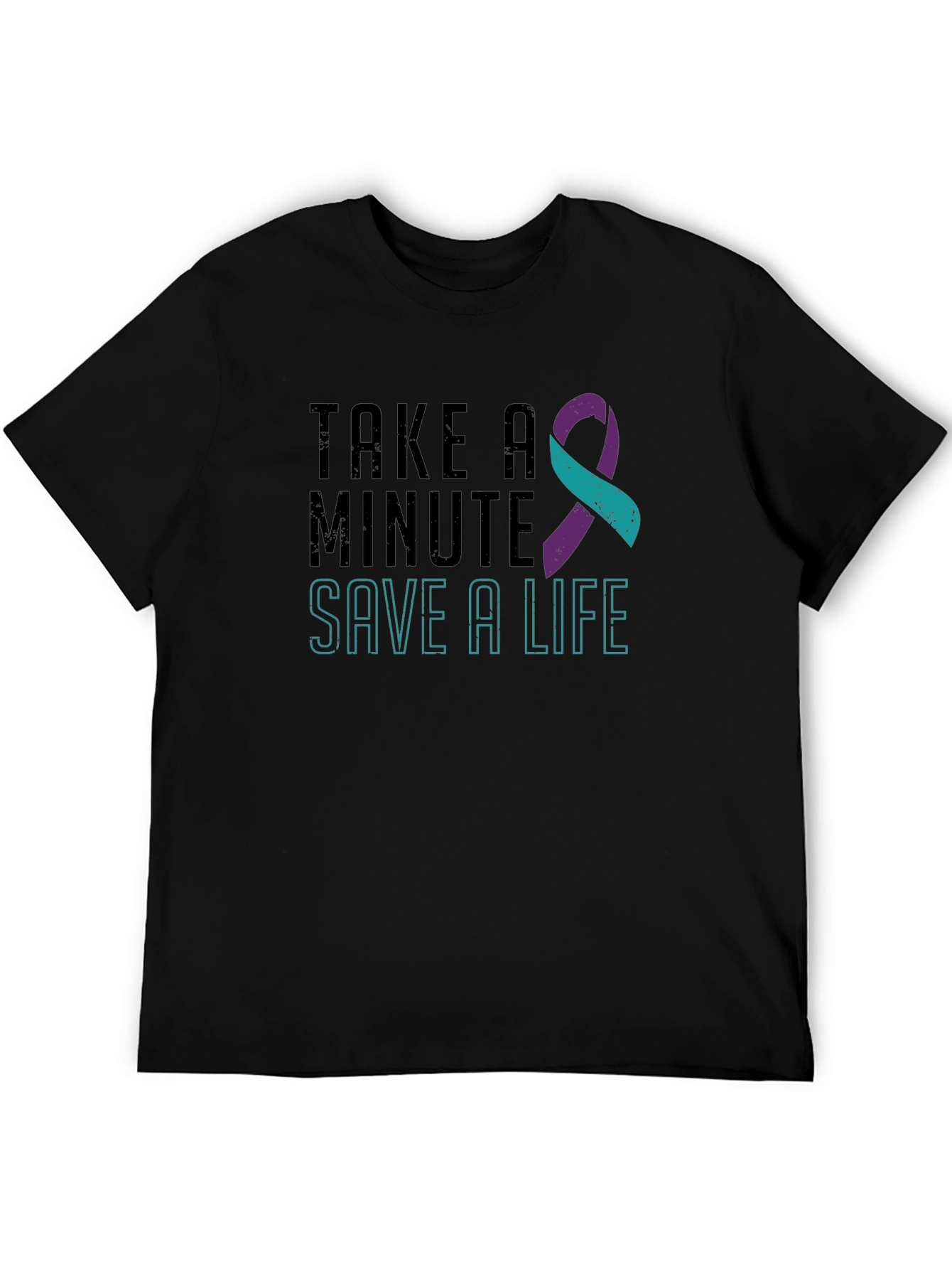 Take a Minute Save a Life Suicide Awareness T-Shirt