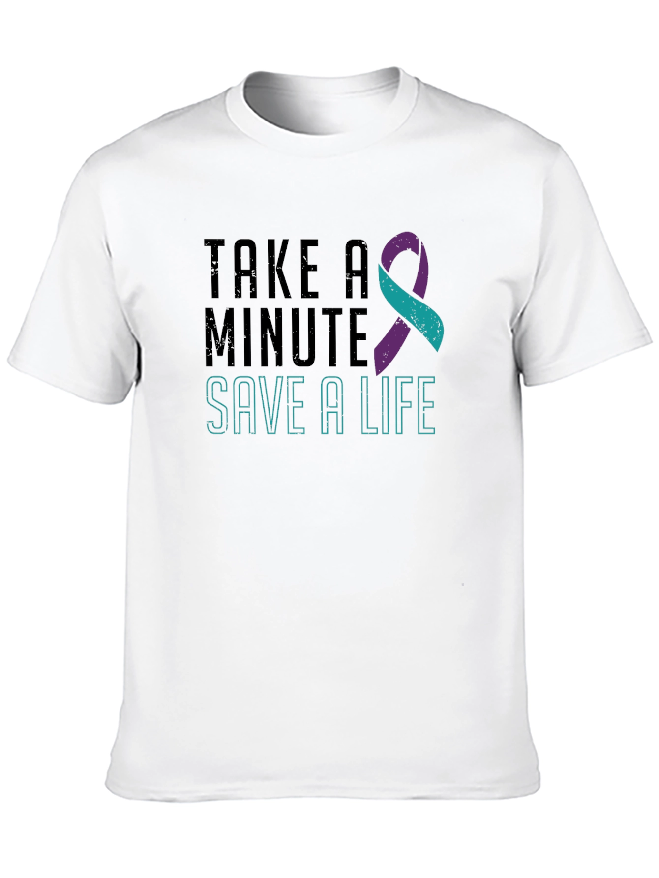 Take a Minute Save a Life Suicide Awareness T-Shirt