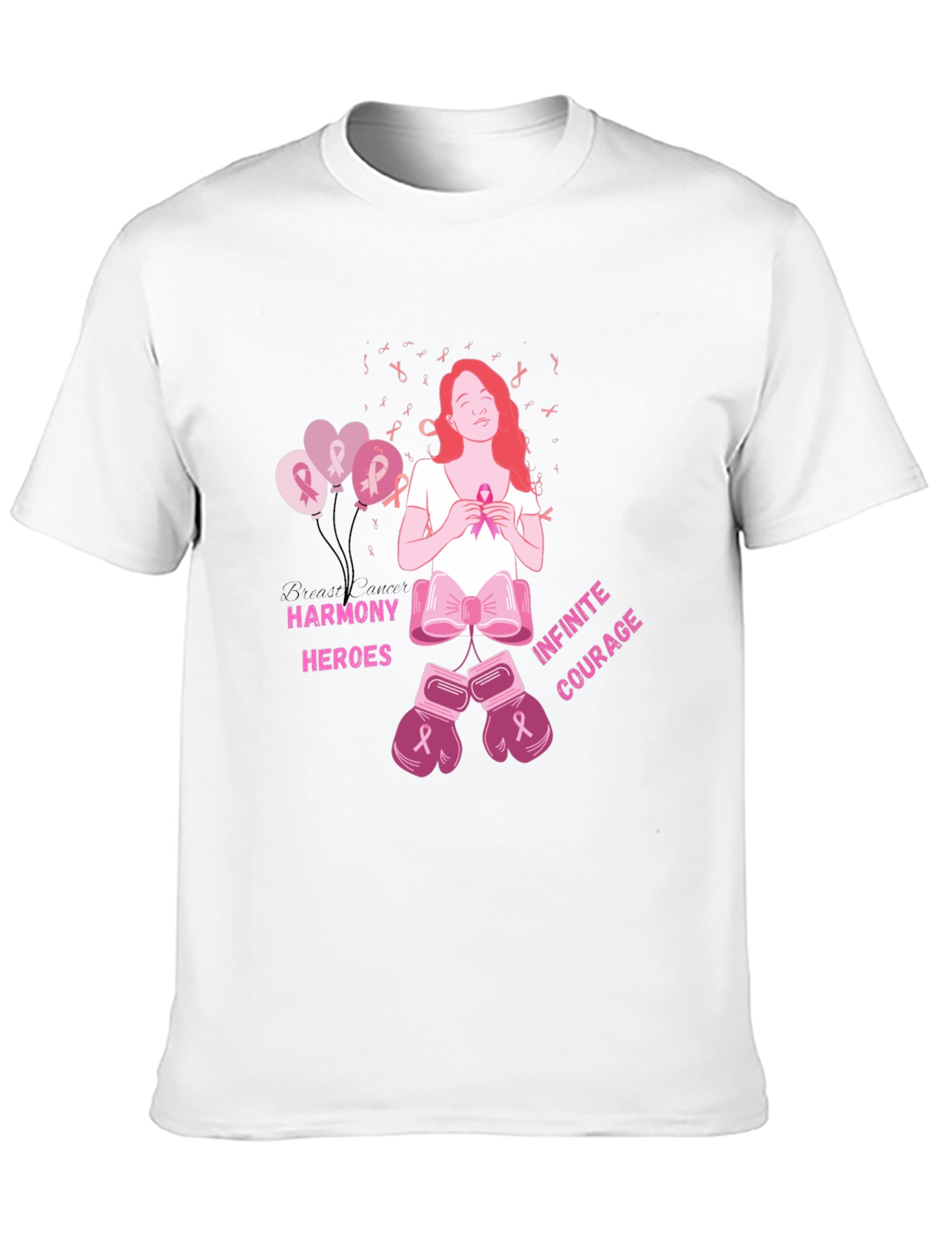 Harmony Heroes Cancer Awareness Graphic Tee