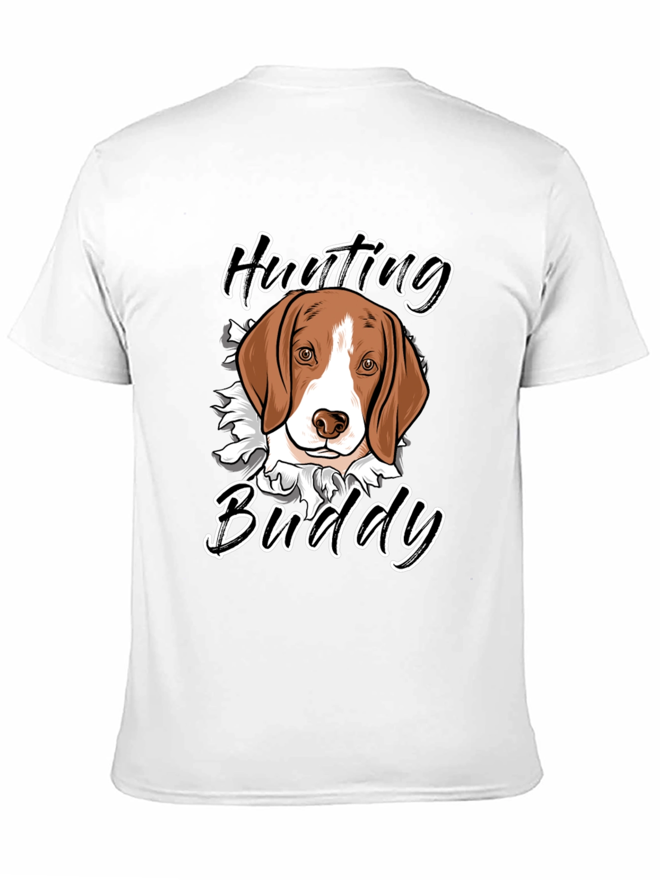 Hunting Buddy T-Shirt - Beagle Dog Design