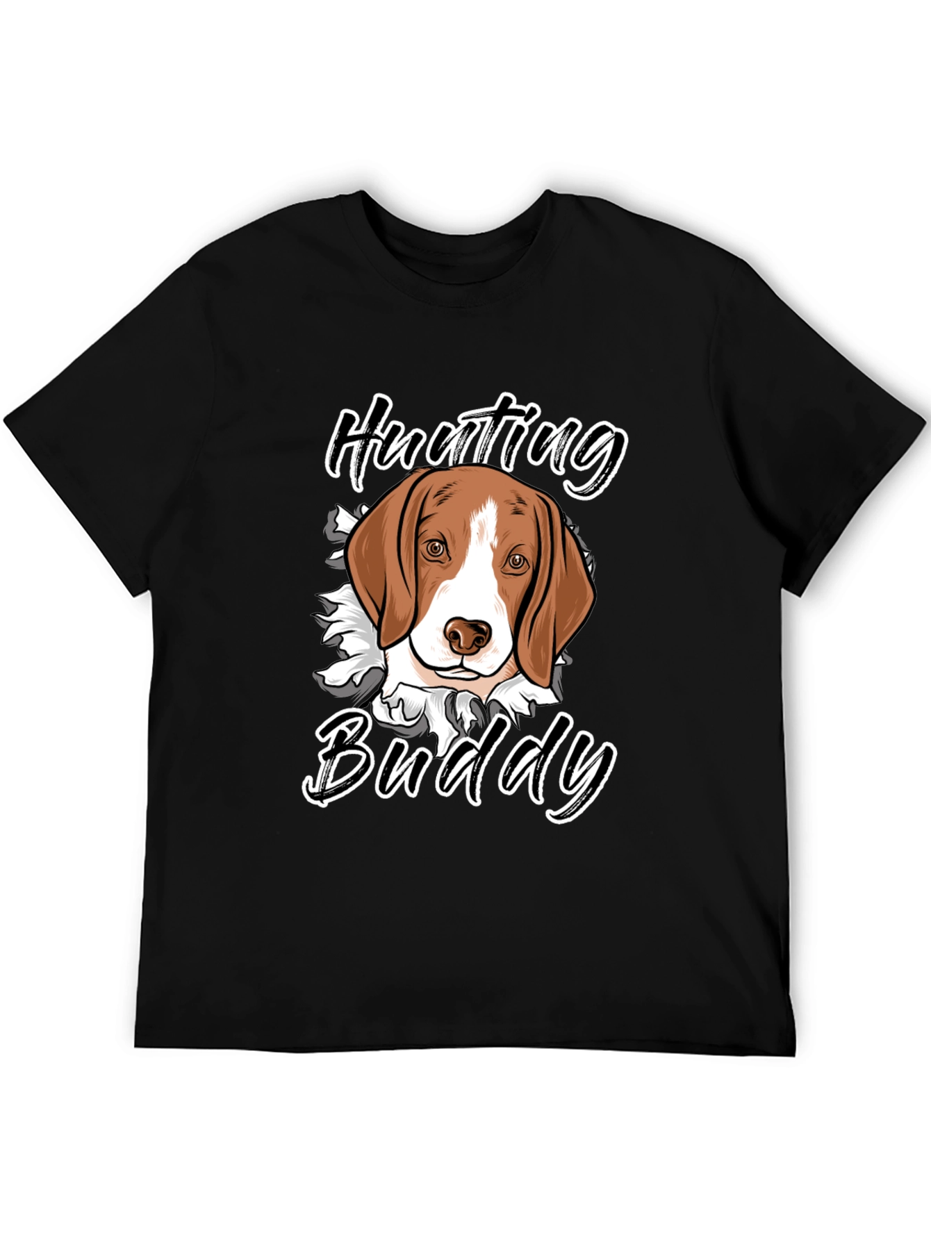 Hunting Buddy T-Shirt - Beagle Dog Design