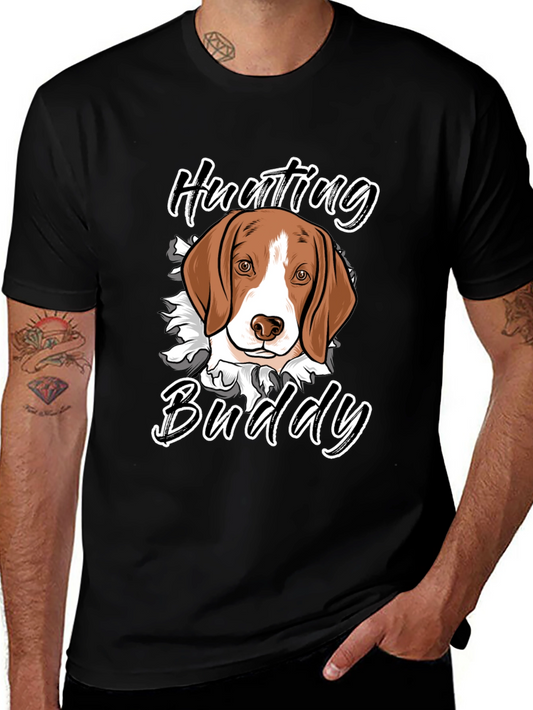 Hunting Buddy T-Shirt - Beagle Dog Design