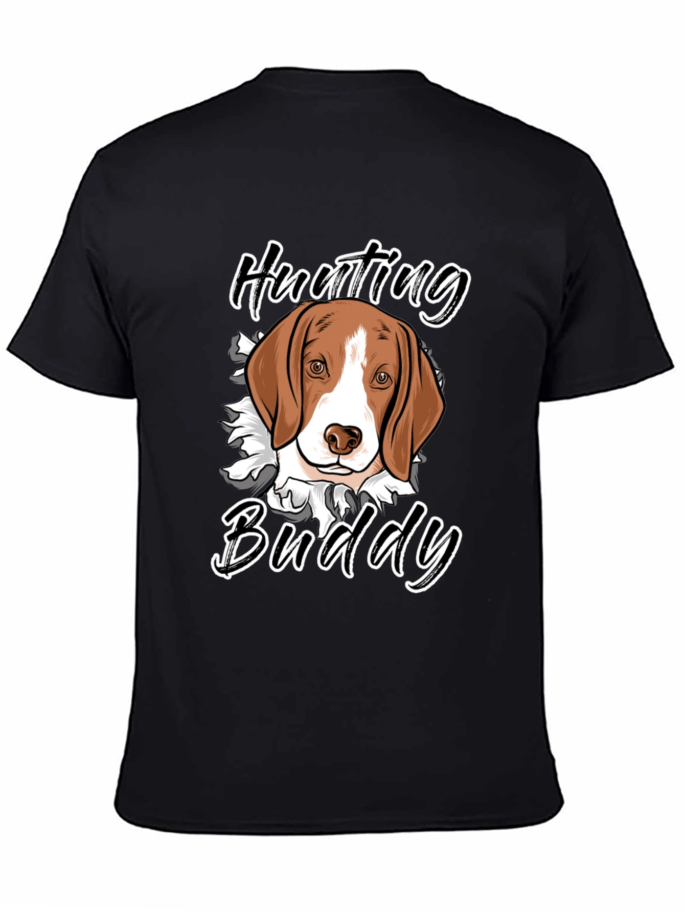 Hunting Buddy T-Shirt - Beagle Dog Design