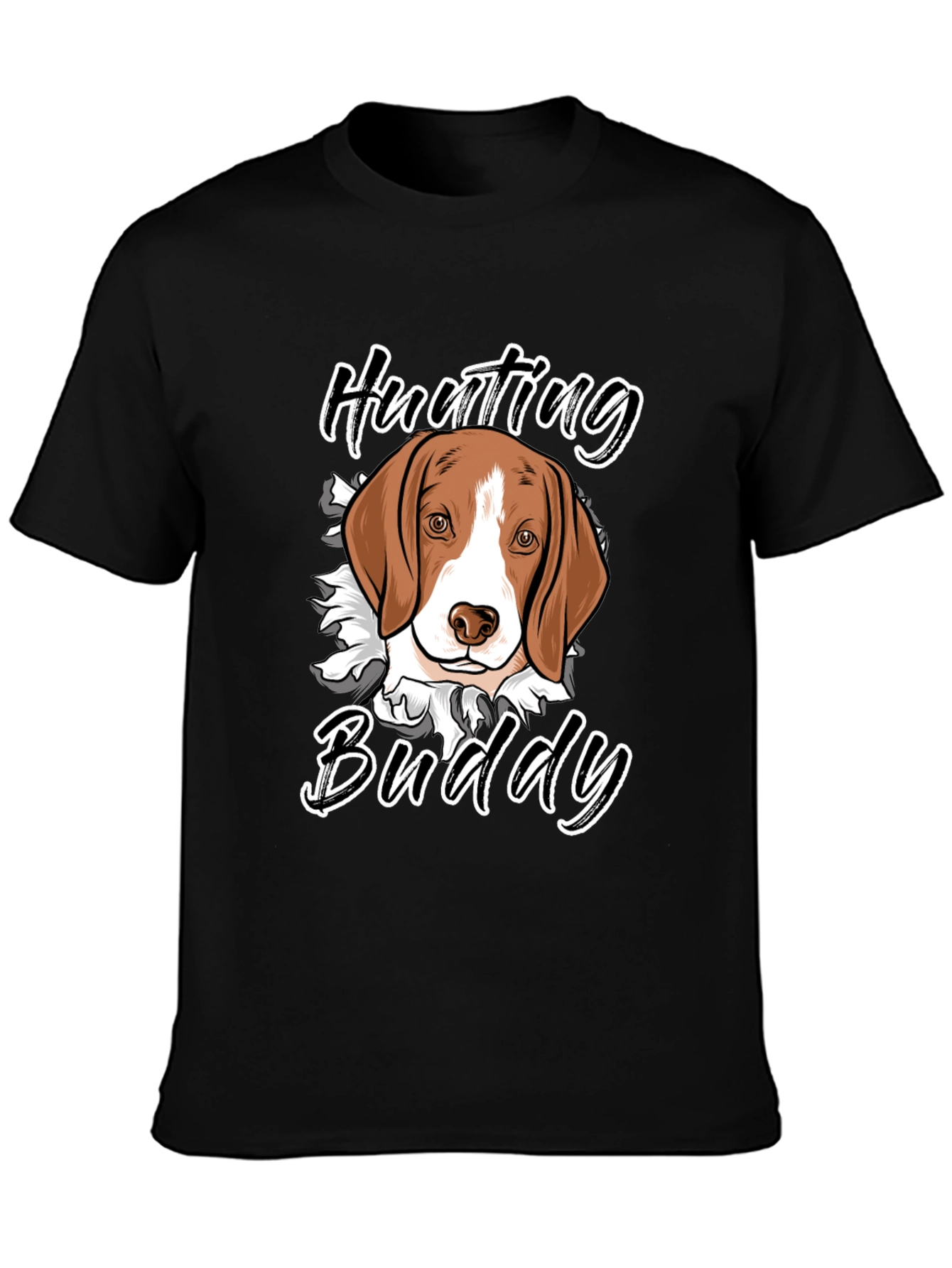 Hunting Buddy T-Shirt - Beagle Dog Design