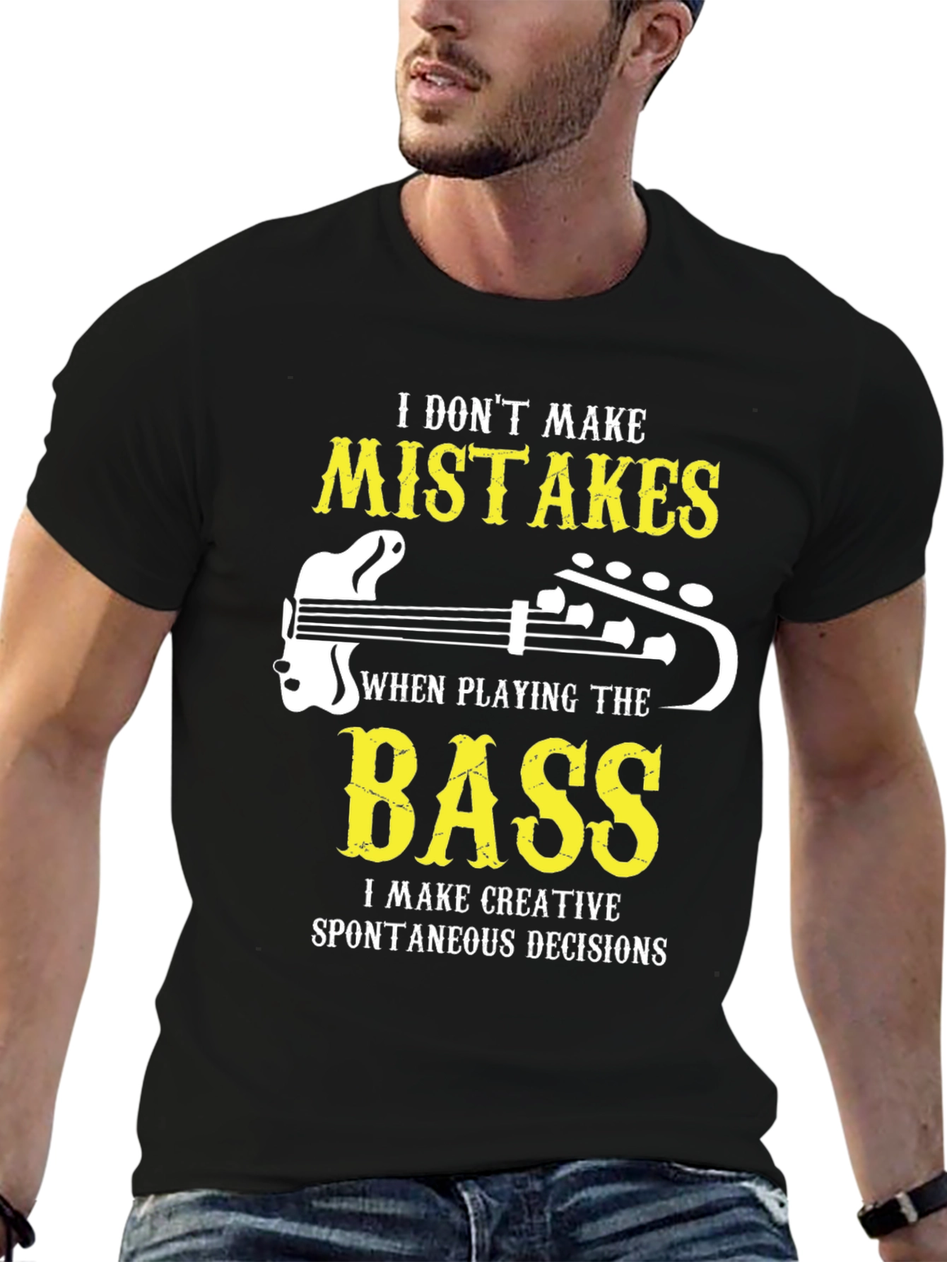 Funny Bass Guitarist T-Shirt
