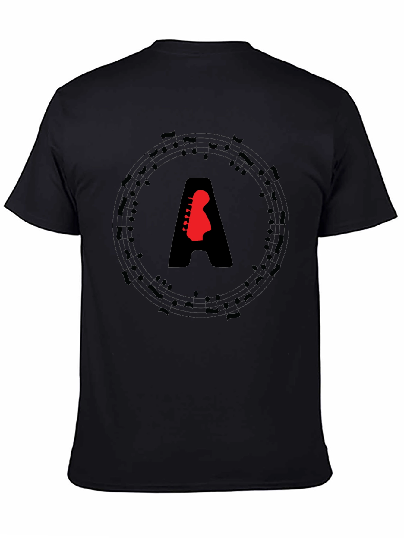 Musical Guitar A Graphic Tee
