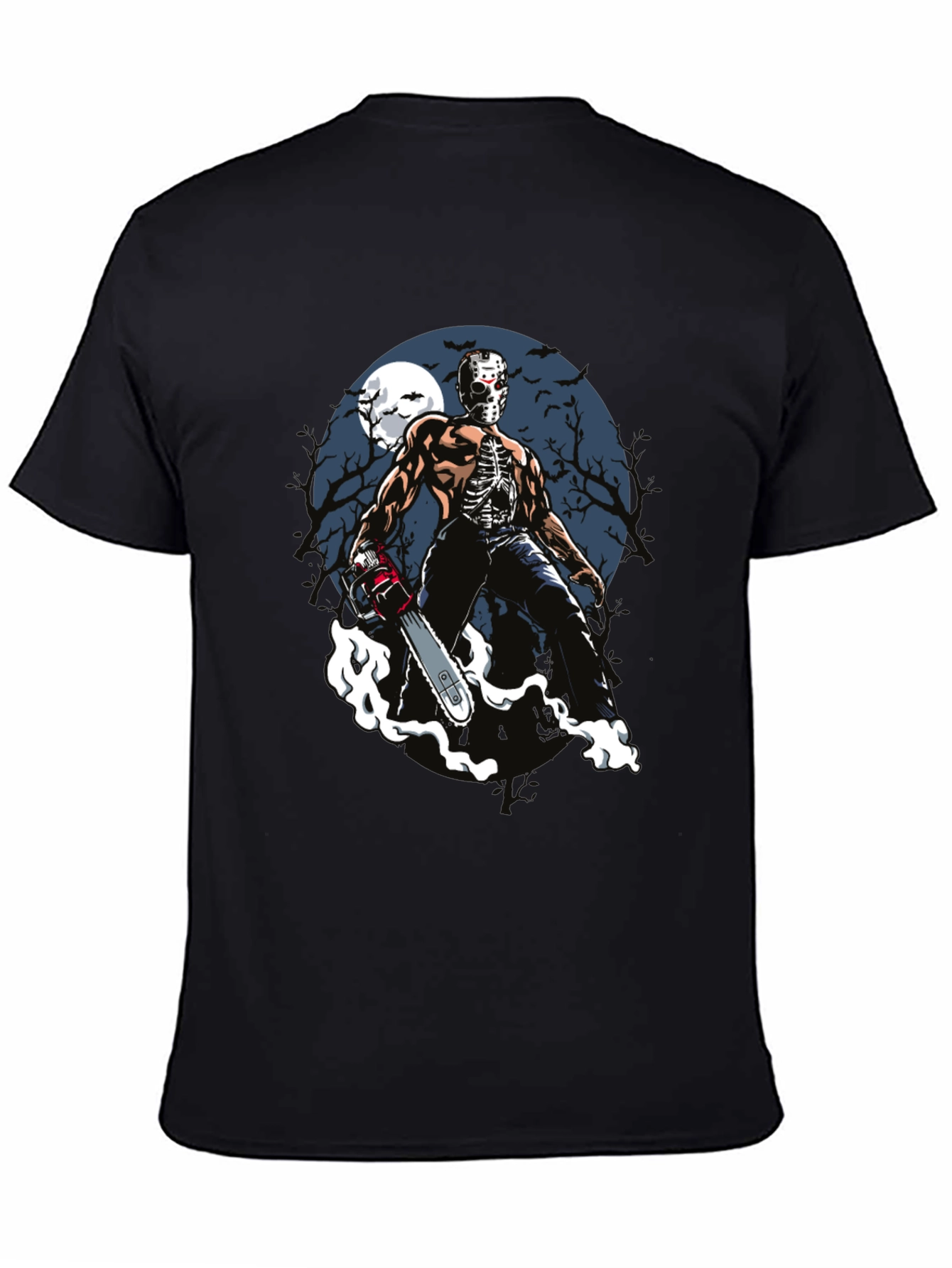 Horror Chainsaw Graphic Tee