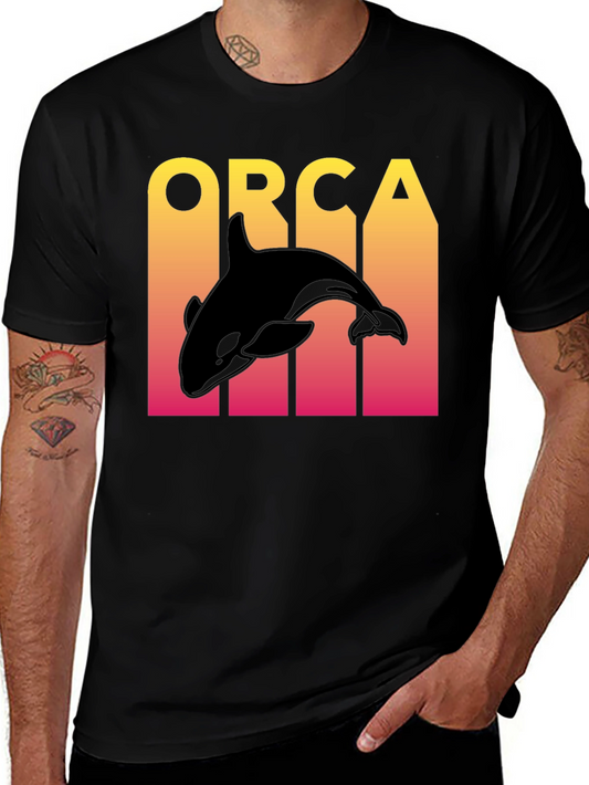 Orca Graphic Tee - Black T-Shirt