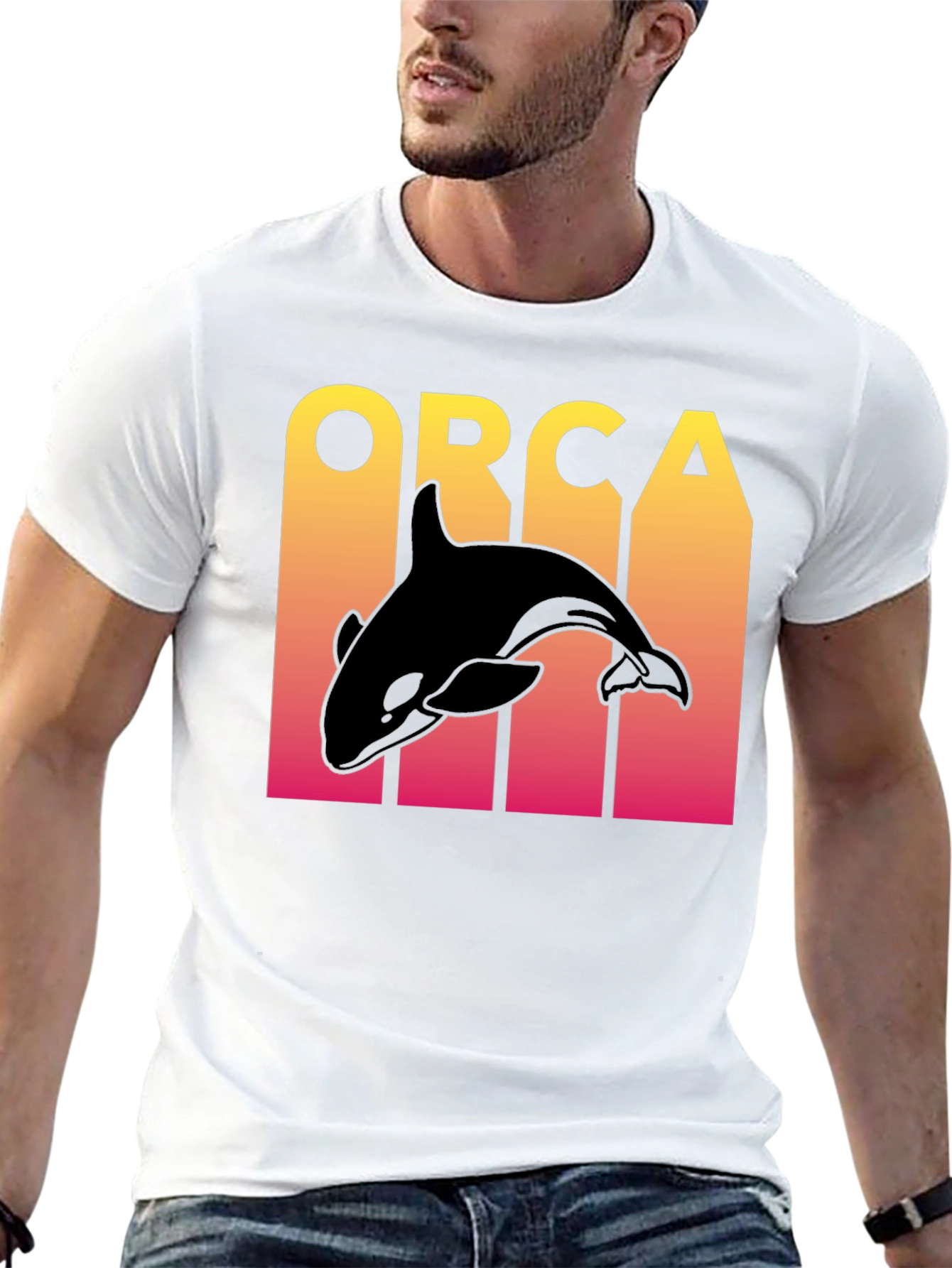 Orca Graphic Tee - Black T-Shirt