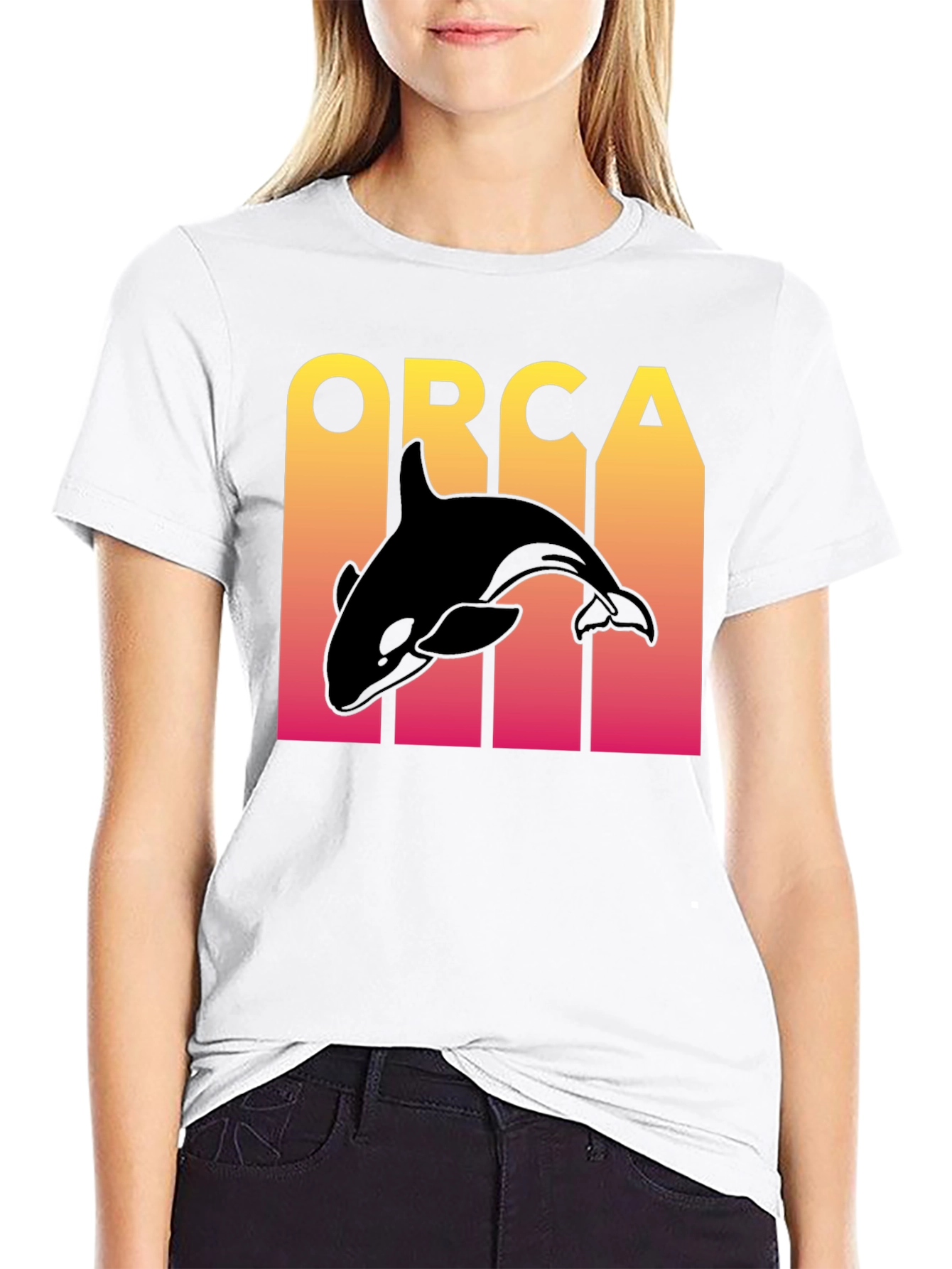 Orca Graphic Tee - Black T-Shirt